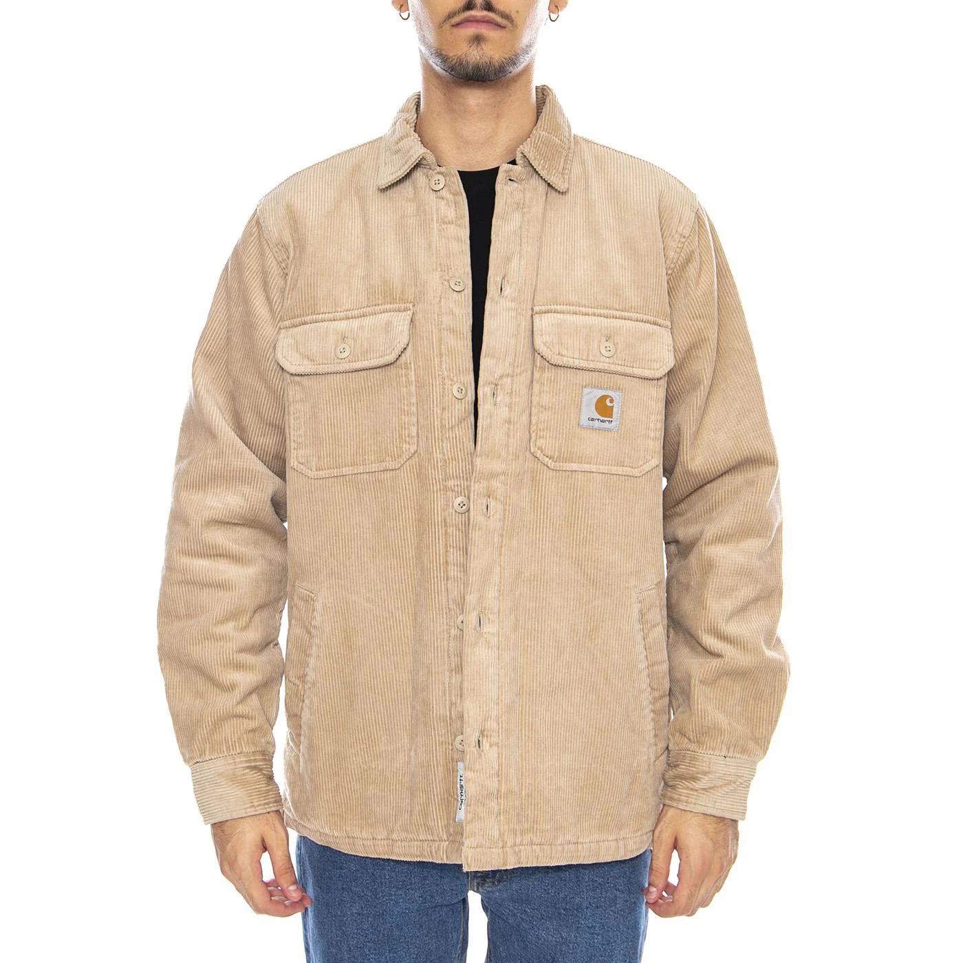 Whitsome Shirt Jacket Wall - Giacca Invernale Uomo Beige  Uomo CARHARTT WIP - Image 2