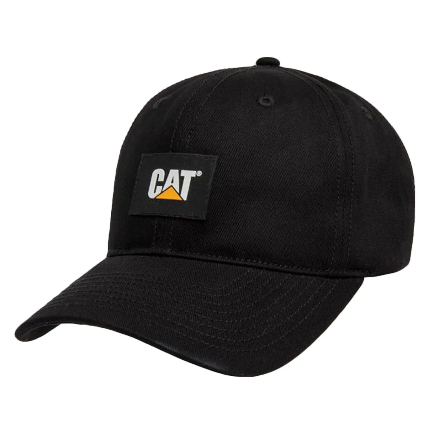 Logo Label Unstructured Cap Black - Cappellino con Visiera Nero ACCESSORI CAT