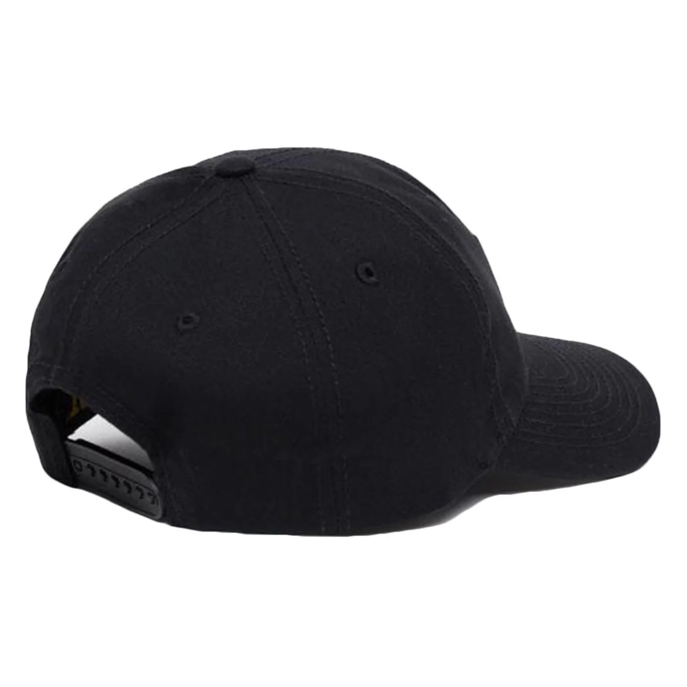Logo Label Unstructured Cap Black - Cappellino con Visiera Nero ACCESSORI CAT - Image 2