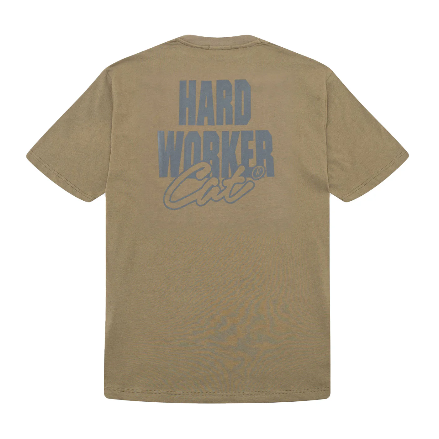 WORKER T-SHIRT MILITARY OLIVE - Maglietta Girocollo Uomo Verde Uomo CAT - Image 3