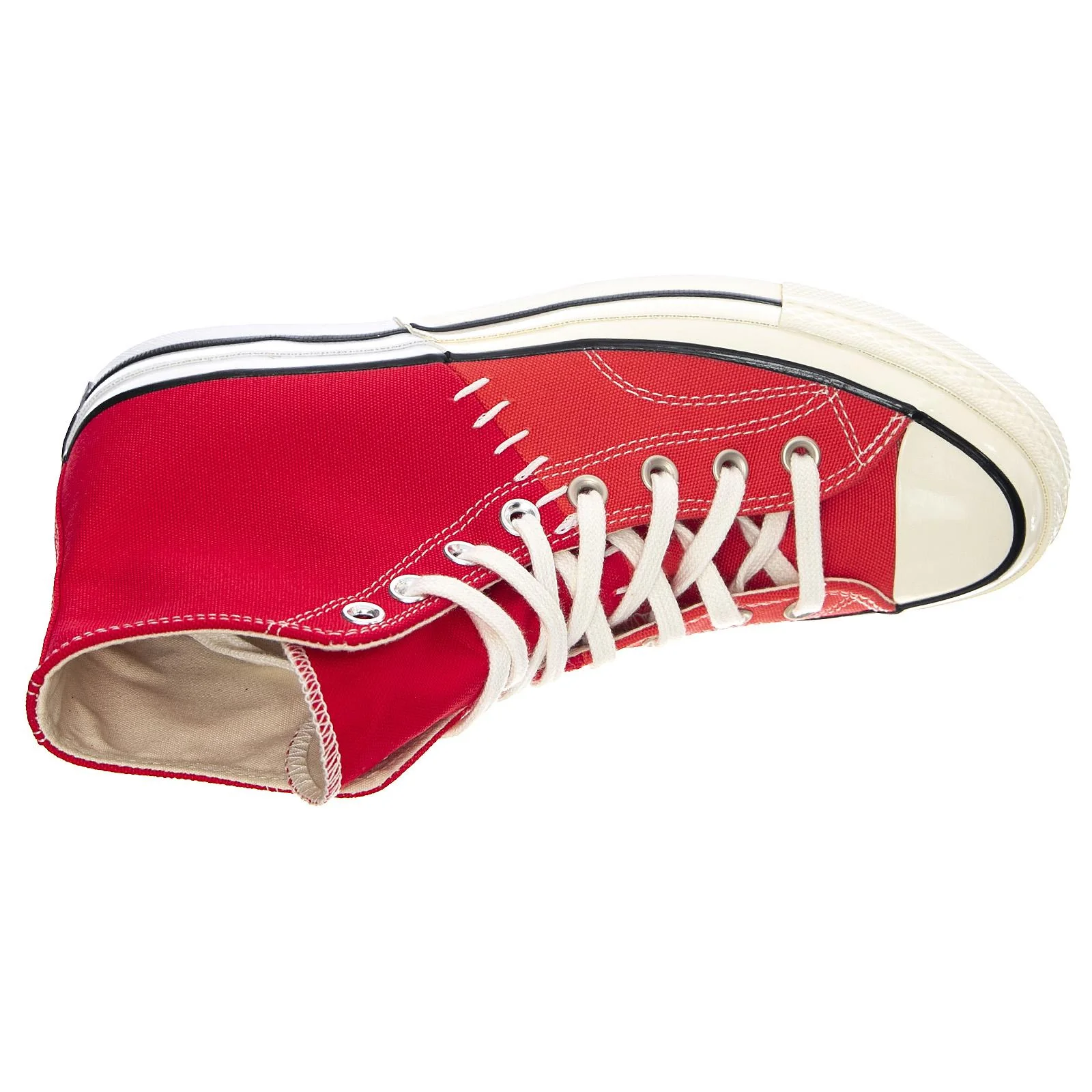 Chuck 70 Reconstructed Canvas Hi Sneakers - Red - Scarpe Profilo Alto Uomo Rosse  Uomo CONVERSE - Image 6
