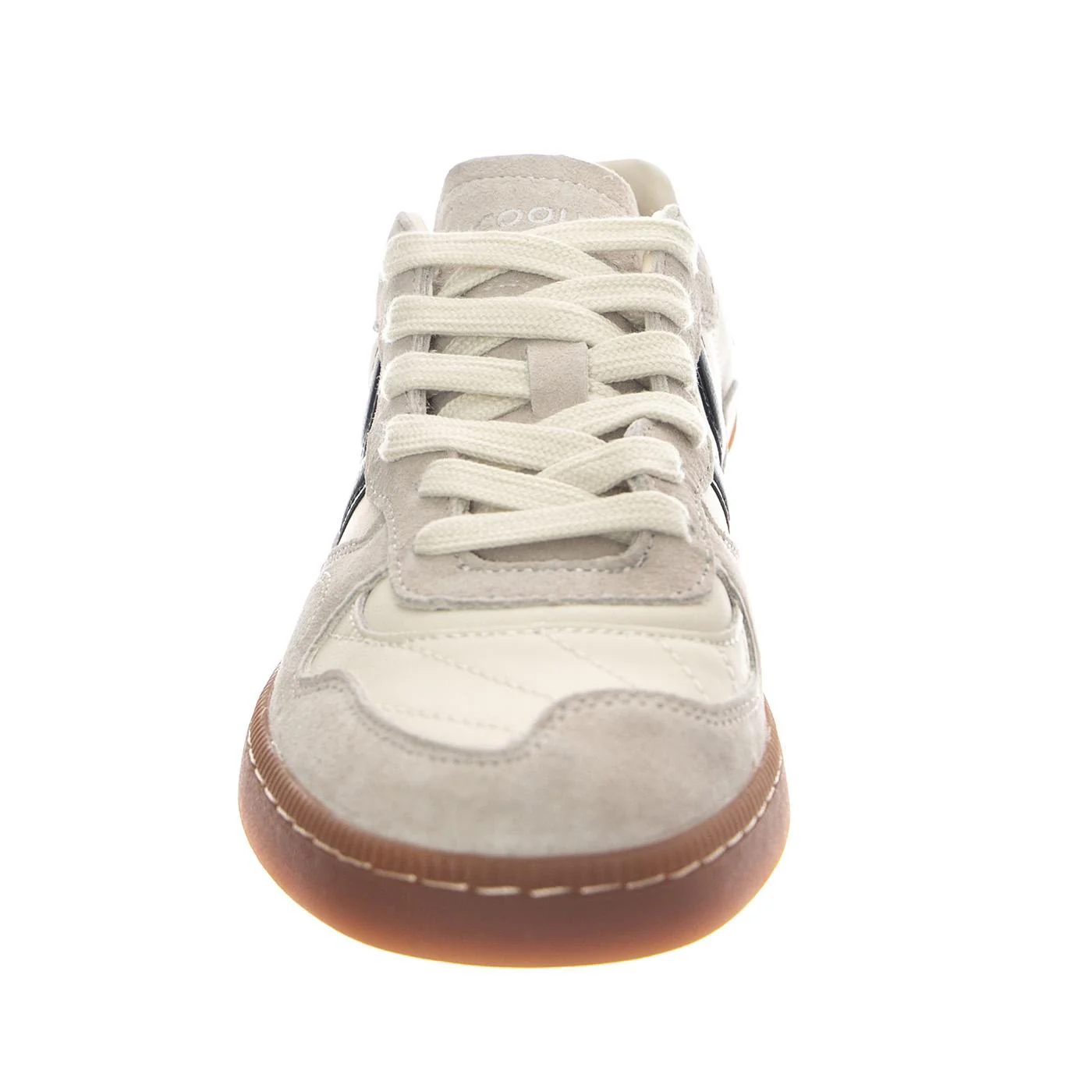 Goal Whs W White/Black - Scarpe Stringate Donna Bianche Donna COOLWAY - Image 3