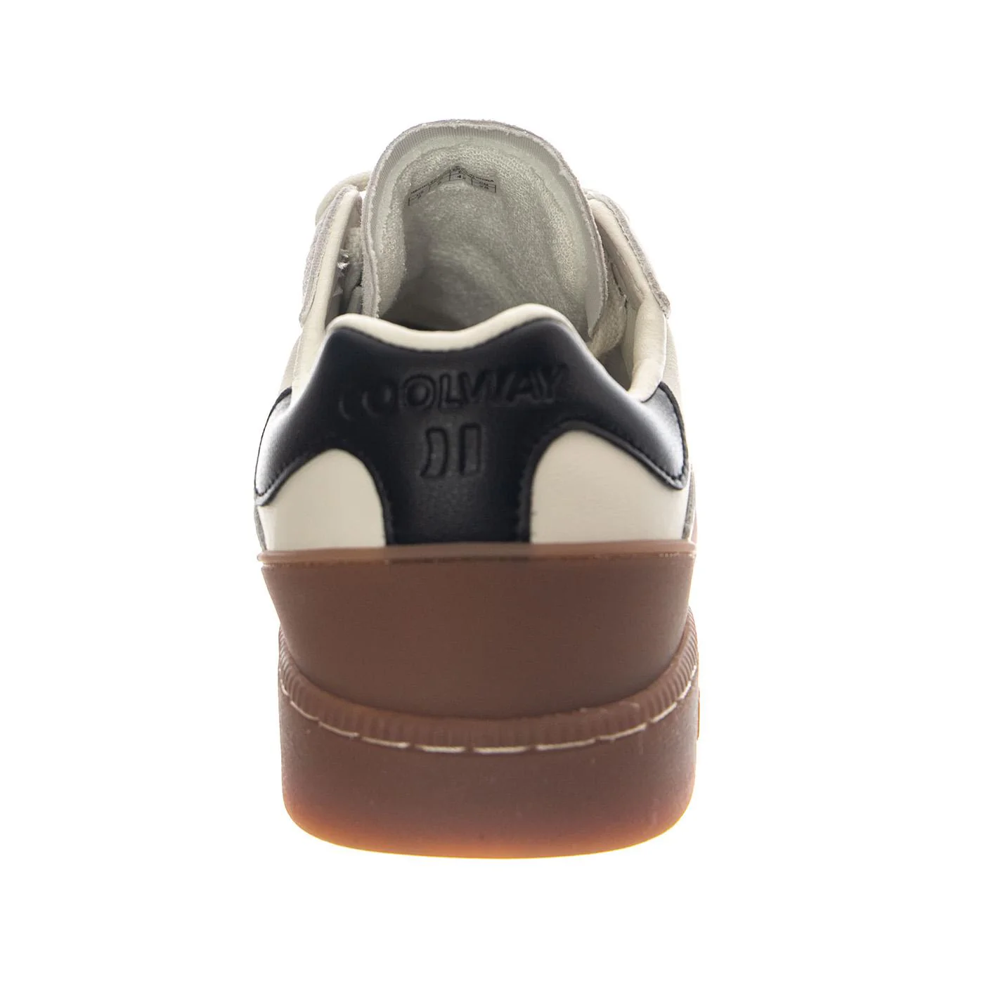 Goal Whs White Shoes - Scarpe Stringate Uomo Bianche  Uomo COOLWAY - Image 4