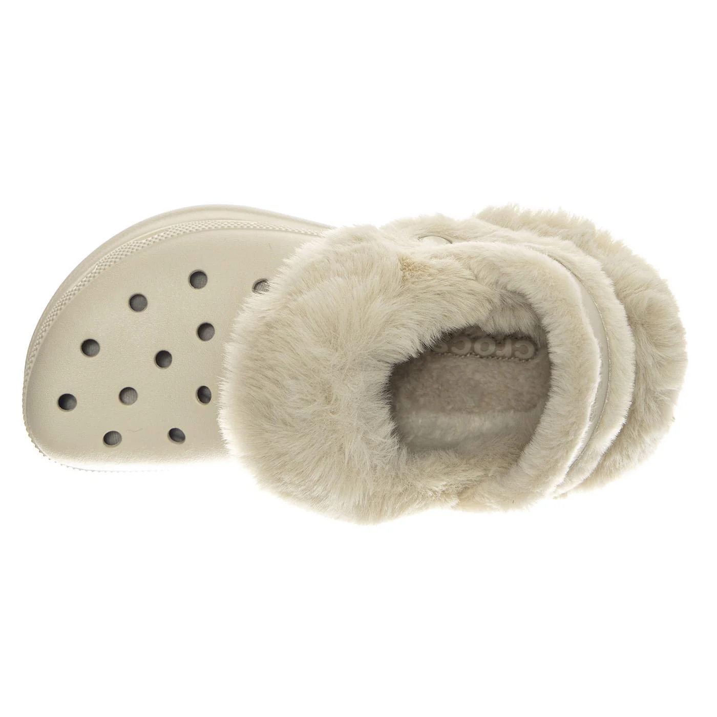 Bae Lined Clog W Beige - Sandali Donna Beige Donna CROCS - Image 6