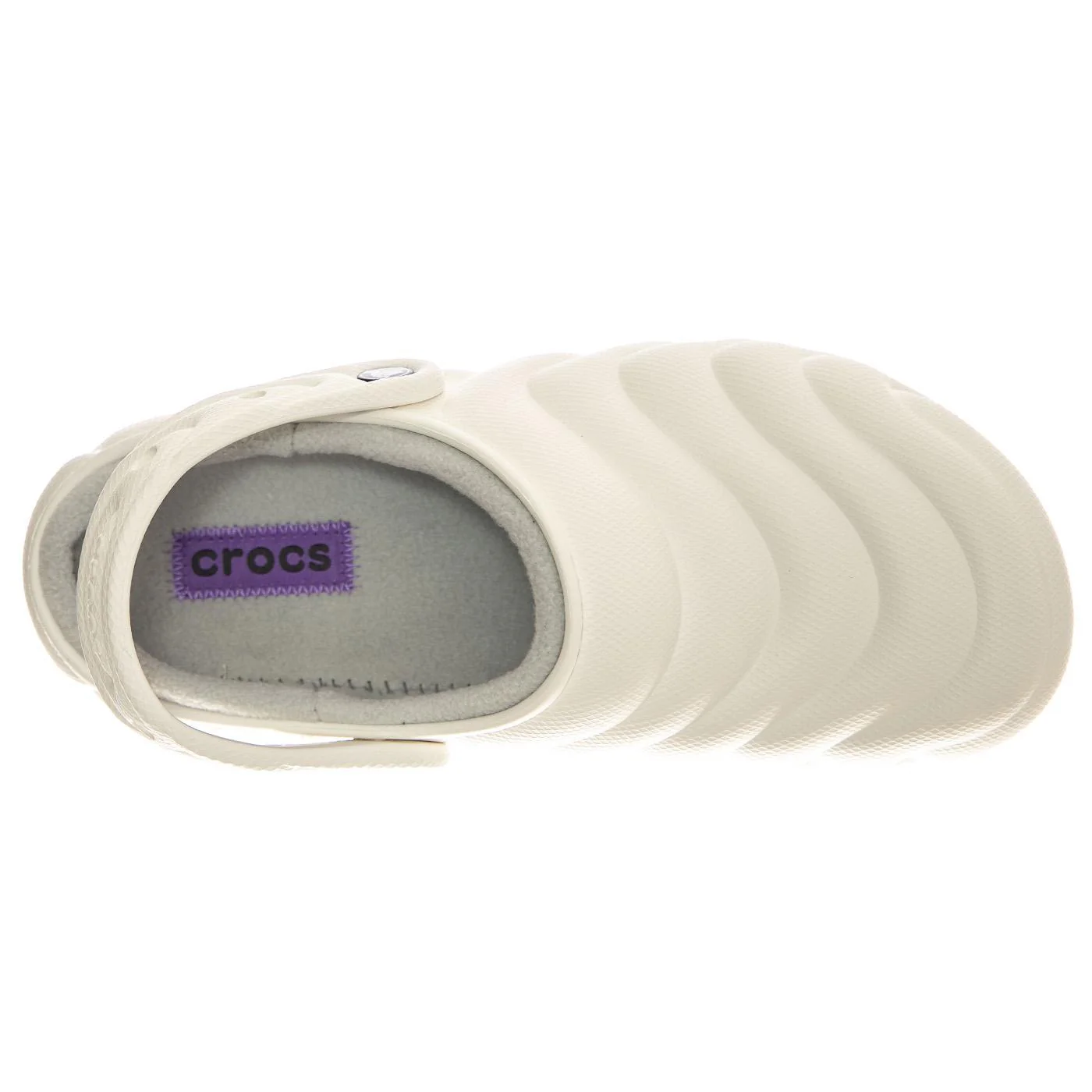 Classic Lined Overpuff Clog WHI - Sandali Uomo Bianchi Uomo CROCS - Image 6