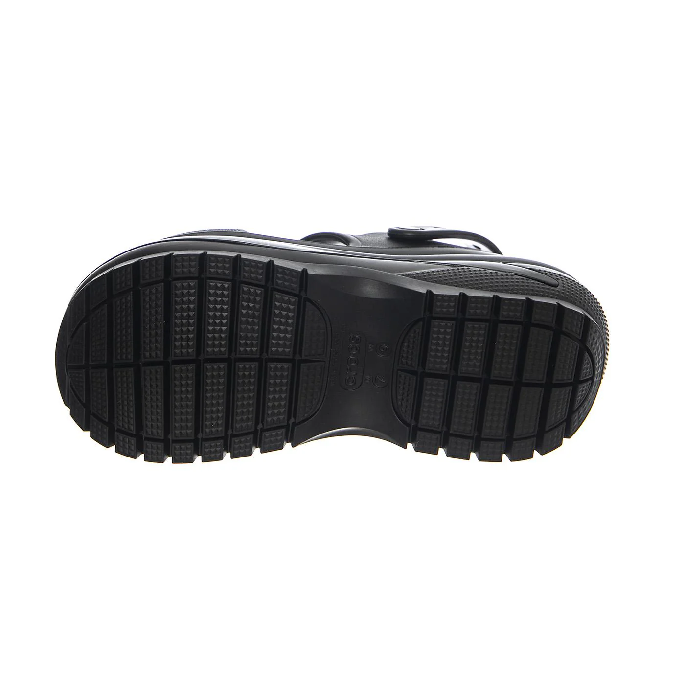Classic Mega Crush Sandal W-BLK - Sandali Donna Neri Donna CROCS - Image 5