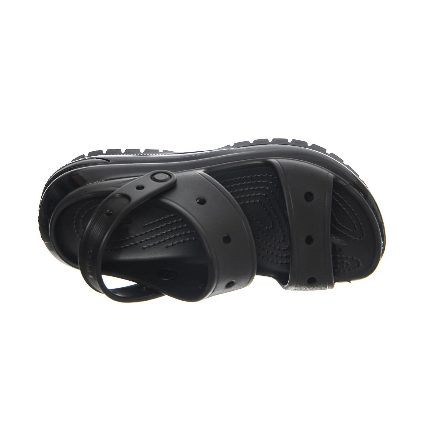 Classic Mega Crush Sandal W-BLK - Sandali Donna Neri Donna CROCS - Image 6