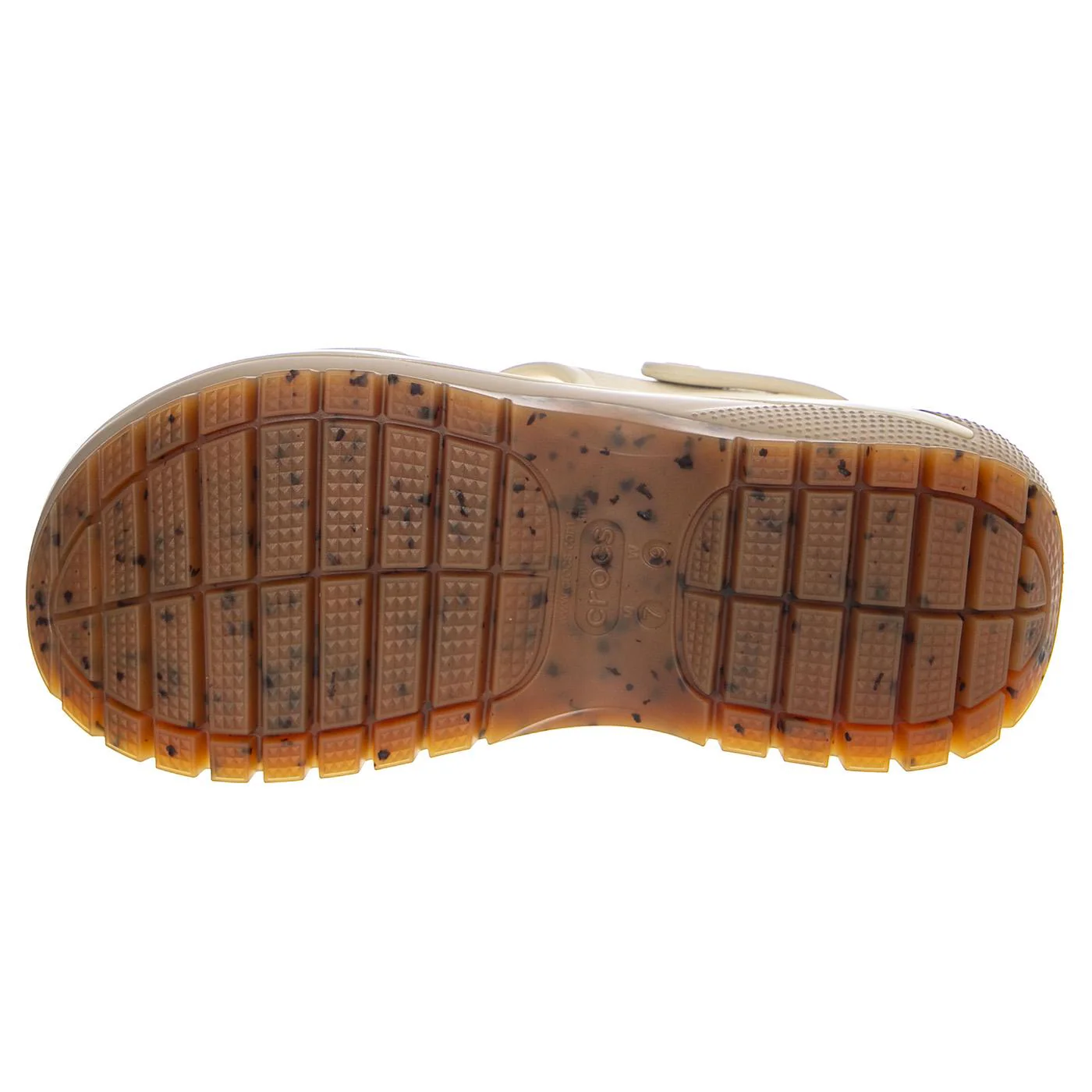 Classic Mega Crush Sandal W-TAUP - Sandali Donna Beige  Donna CROCS - Image 5