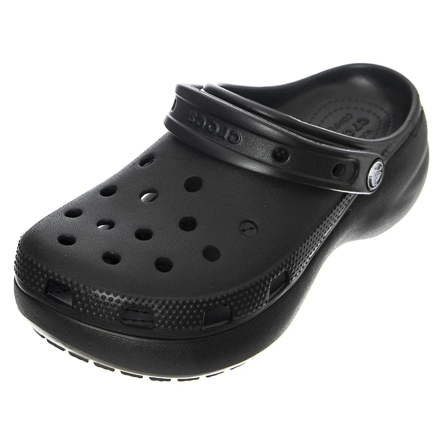Classic Platform Clog Black - Sandali Donna Neri  Donna CROCS