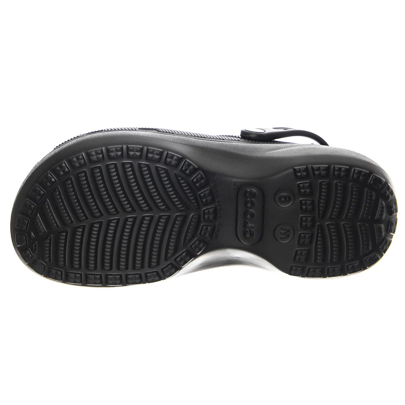 Classic Platform Lined Clog W BLK -  Sandali Donna Neri  Donna CROCS - Image 5