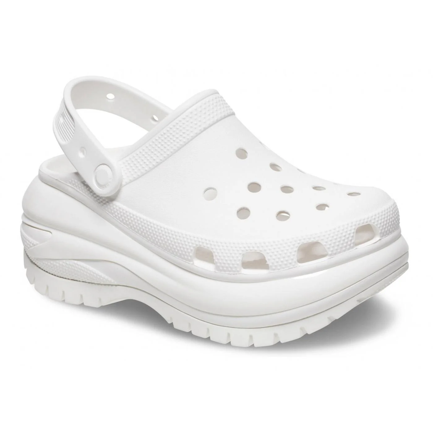 M' Classic Mega Crush Clog W WHI - Sandali Uomo Bianchi Uomo CROCS - Image 2