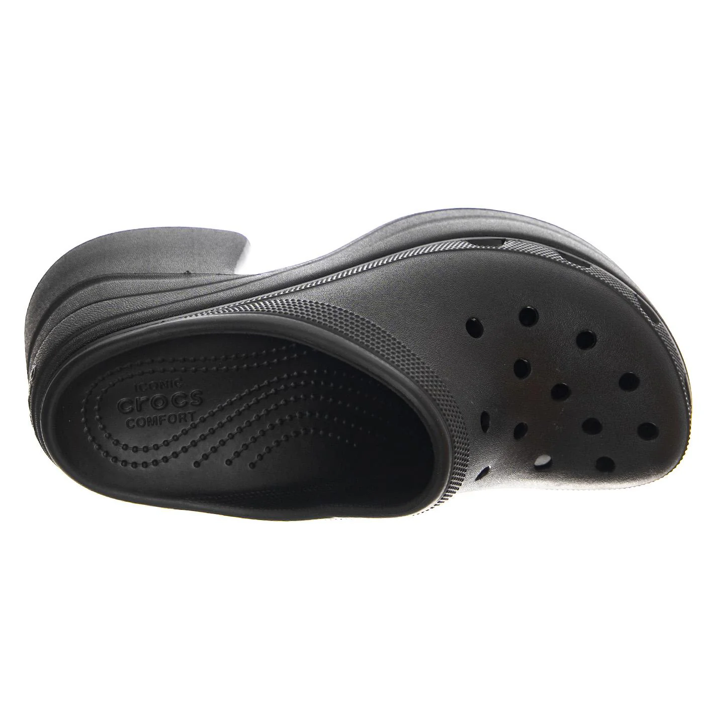 Siren Clog W BLK - Sandali Donna Neri Donna CROCS - Image 6