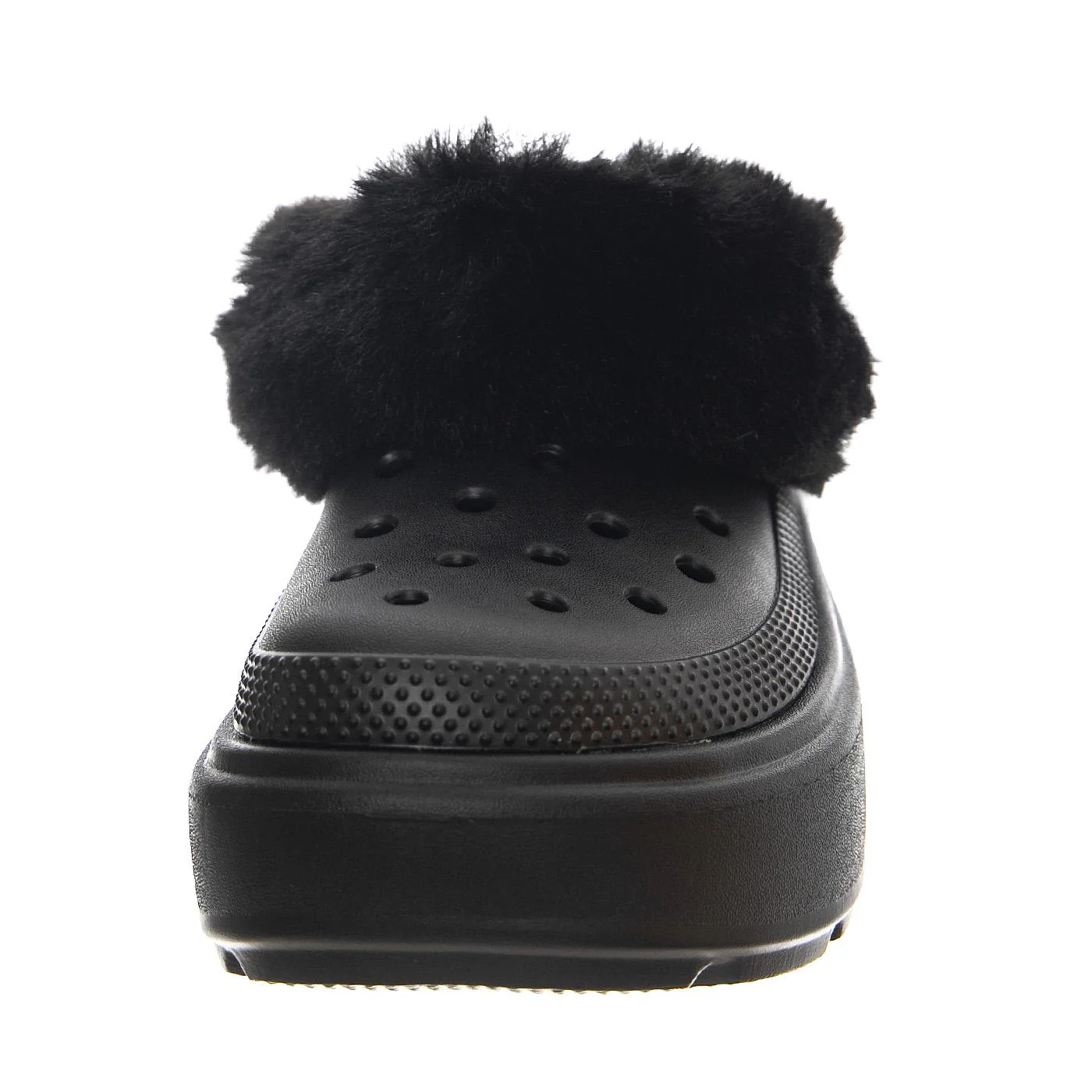 Stomp Lined Clog BLK - Sandali Donna Neri  Donna CROCS - Image 3