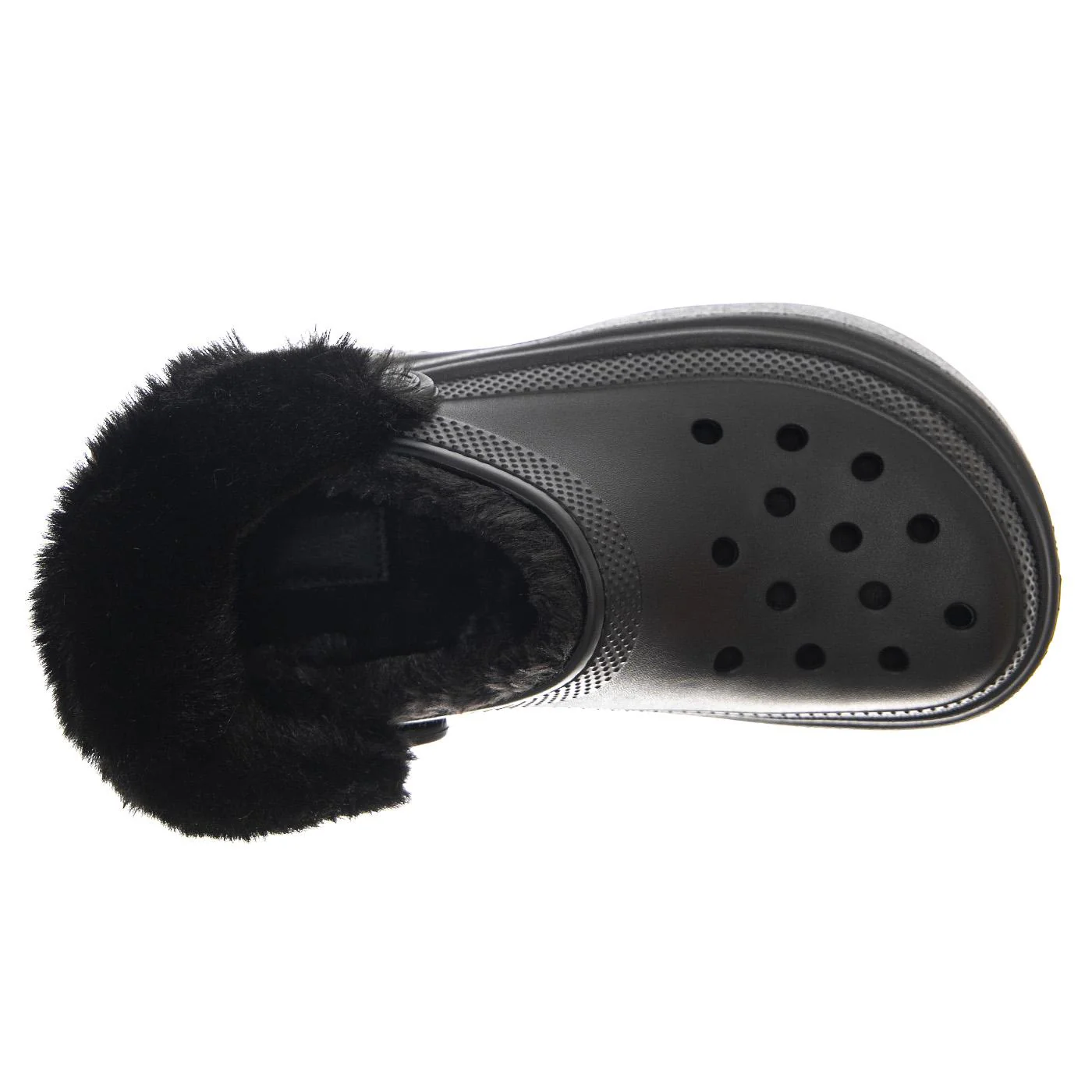 Stomp Lined Clog BLK - Sandali Donna Neri  Donna CROCS - Image 6