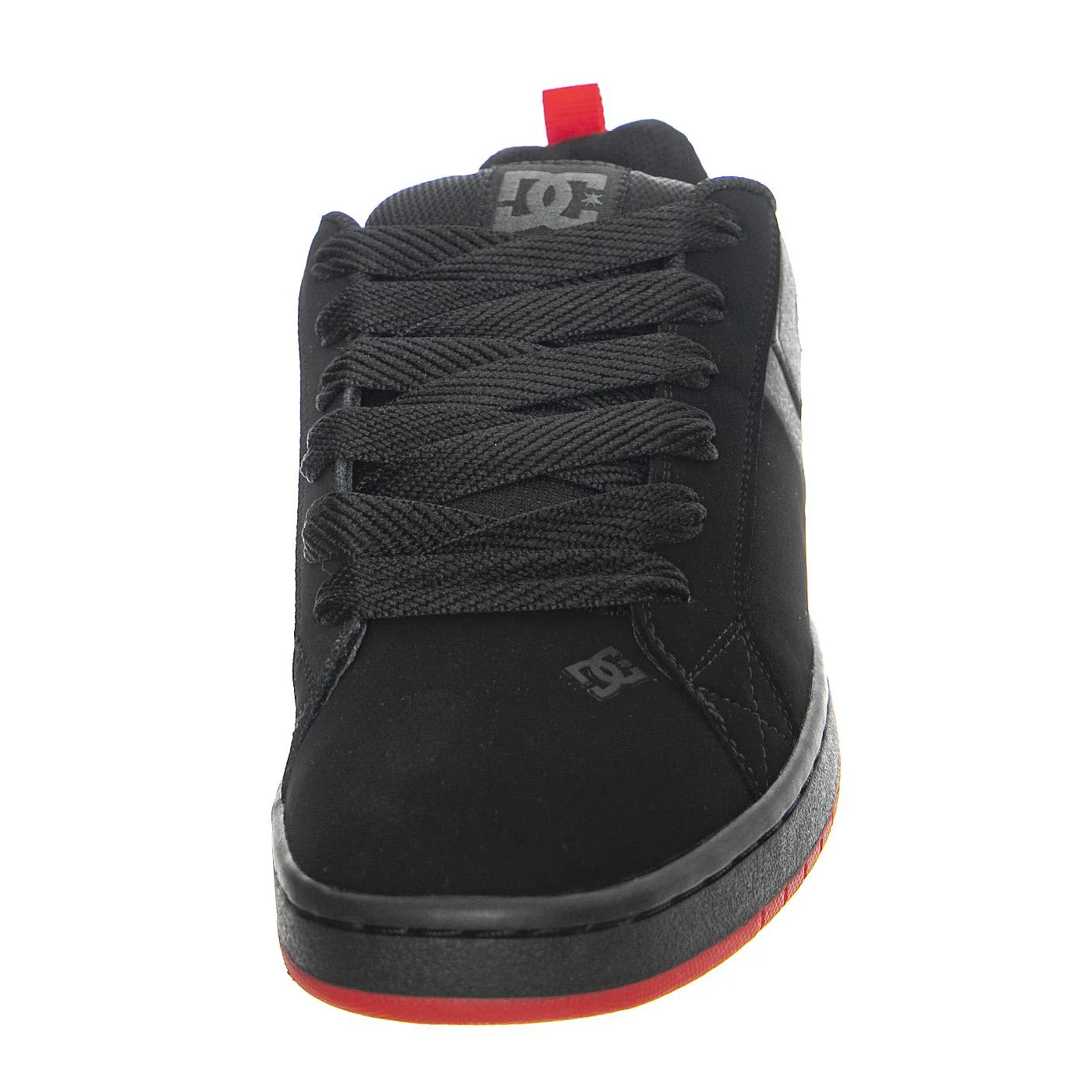 M' Court Graffik Black / Grey / Red - Scarpe Stringate Profilo Basso Uomo Nere US 12 Uomo DC - Image 3