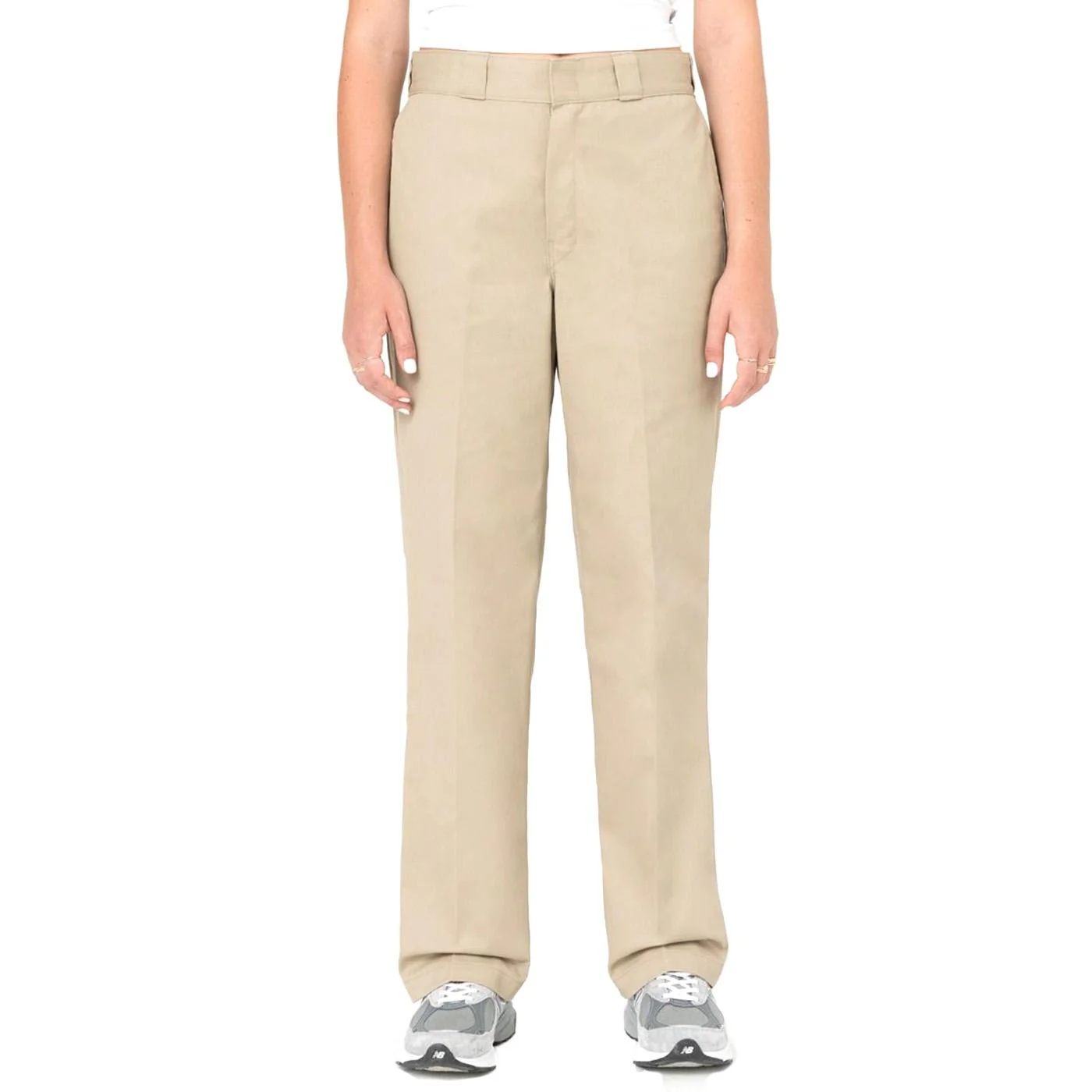 847 Workpant Rec Khaki - Pantaloni Donna Beige  Donna DICKIES - Image 2