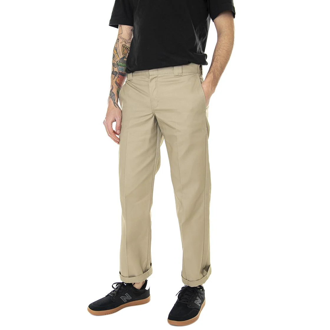 873 Work Pant - Pantaloni Uomo Beige / Rec Khaki Uomo DICKIES