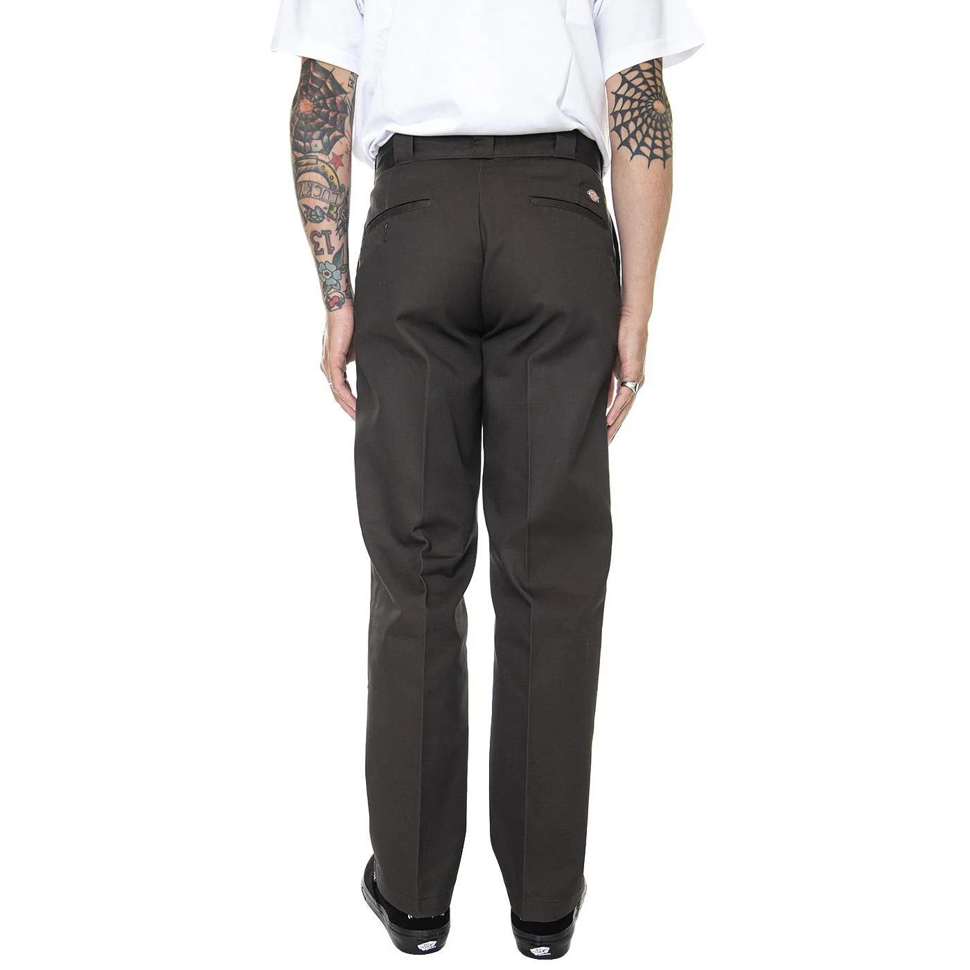 874 Work Pant Rec Dark Brown - Pantaloni Uomo Marroni Uomo DICKIES - Image 3