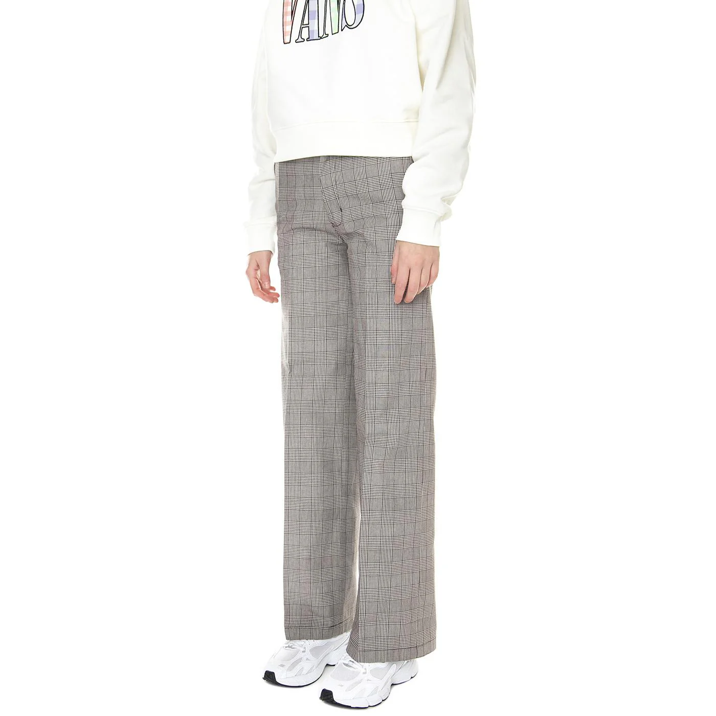 Bakerhill Pant W Dark Brown - Pantaloni Donna Marroni / Multicolore Donna DICKIES