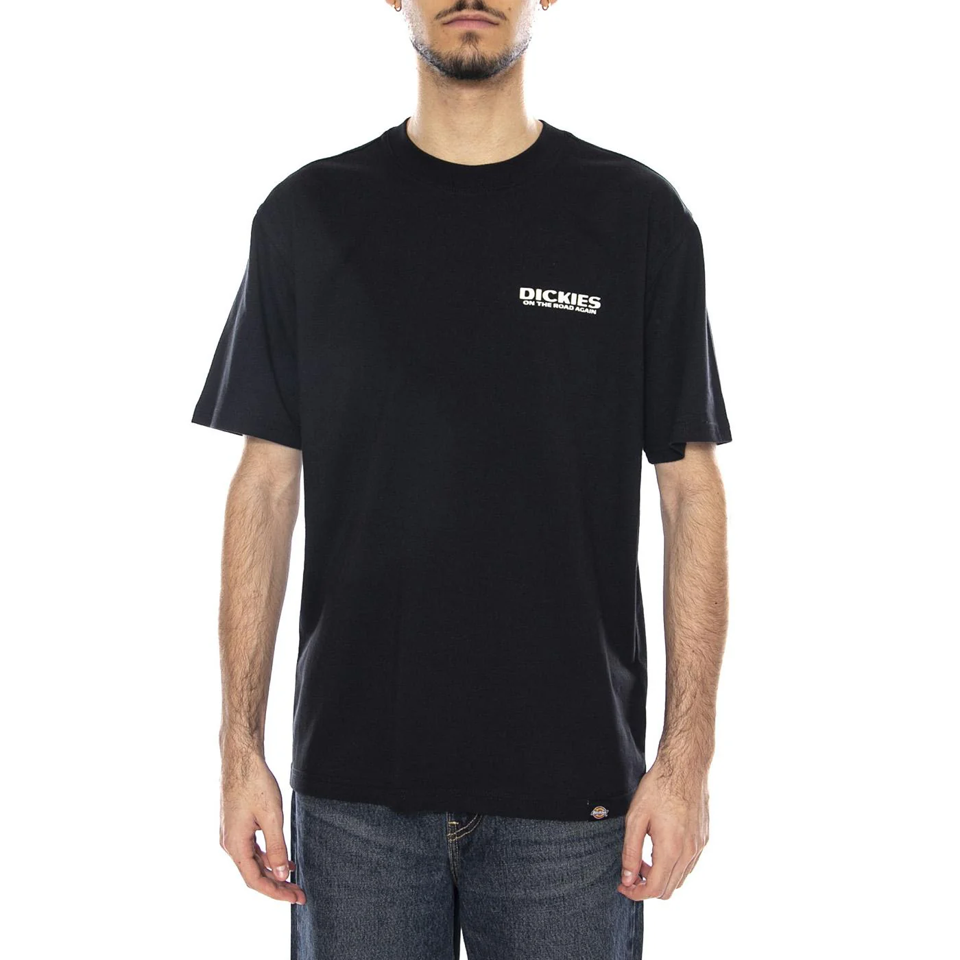 Burns SS Maglietta -- Maglietta Uomo Nera  Uomo DICKIES - Image 2