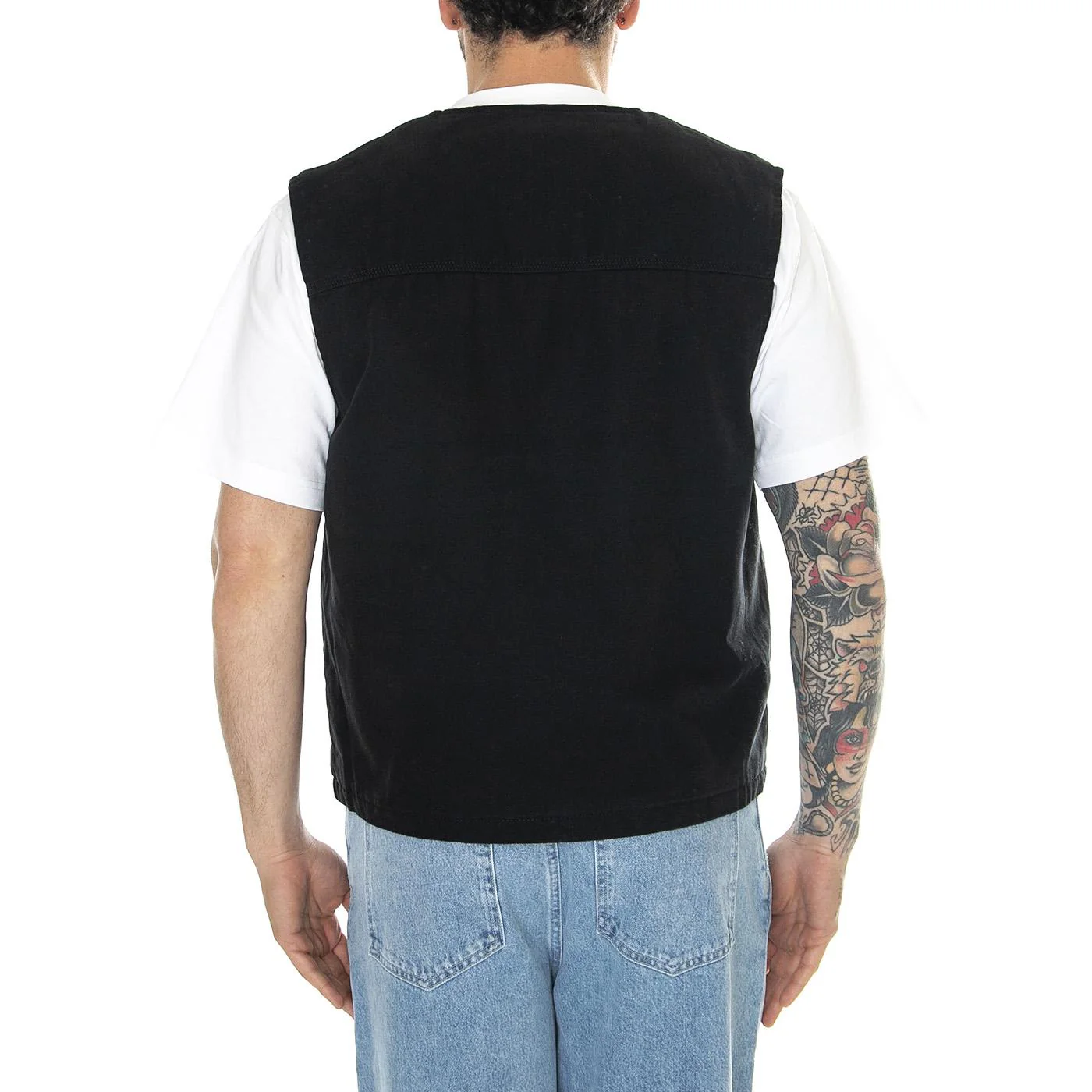 Dickies Duck Canvas Smmr Vest Sw Black - Giacca Smanicata Uomo Nera Uomo DICKIES - Image 3