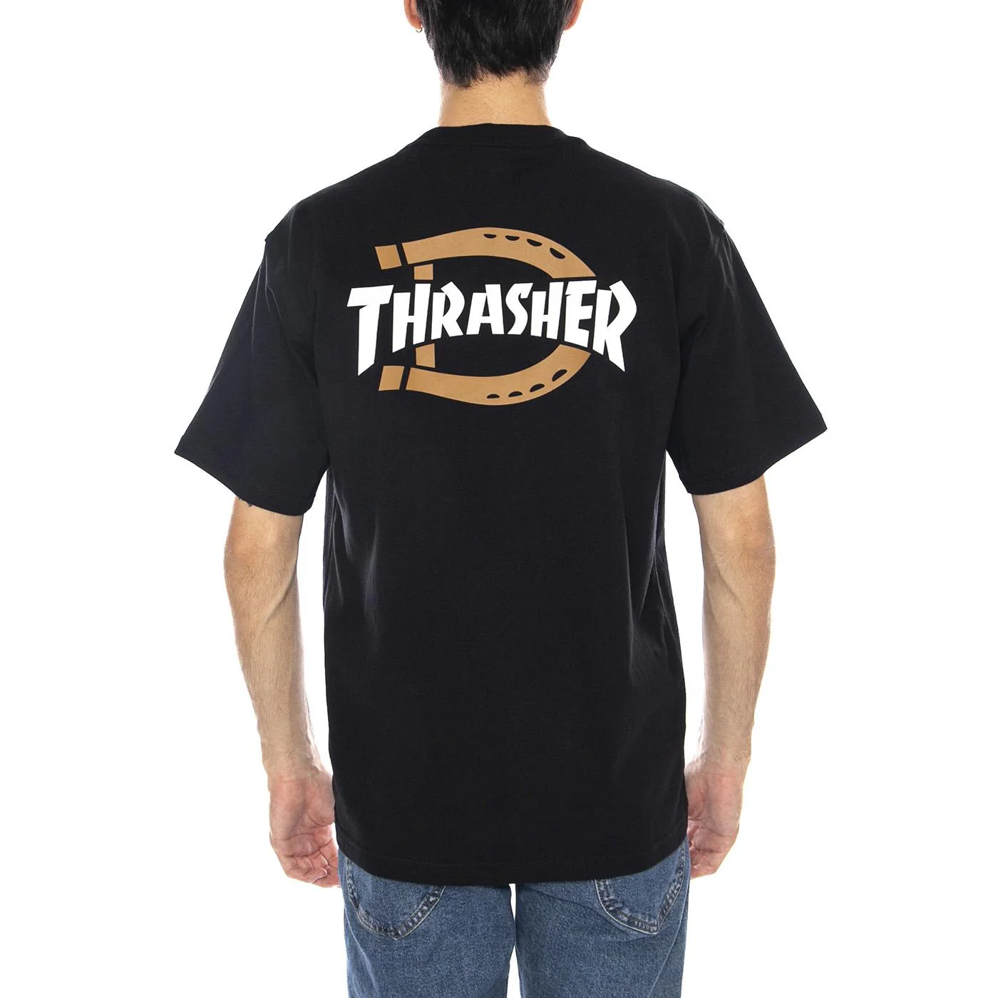 Dickies x Thrasher Tee SS Graphic Black - Maglietta Girocollo Uomo Nera Uomo DICKIES - Image 3
