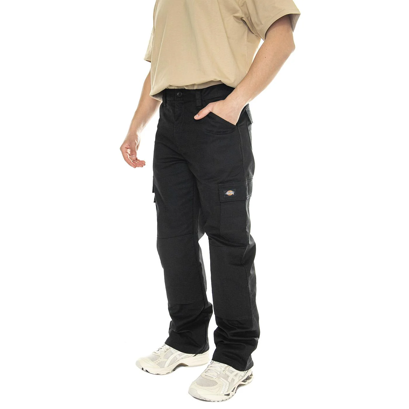 Everyday Trouser Black - Pantaloni Cargo Uomo Neri Uomo DICKIES