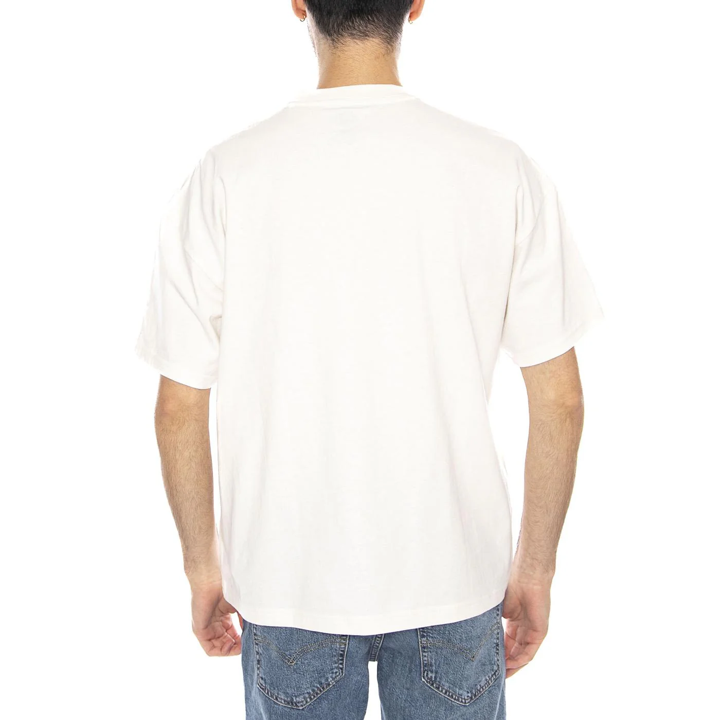 Forth Shaw Tee Ss Egret -- Maglietta Girocollo Uomo Bianca Uomo DICKIES - Image 3