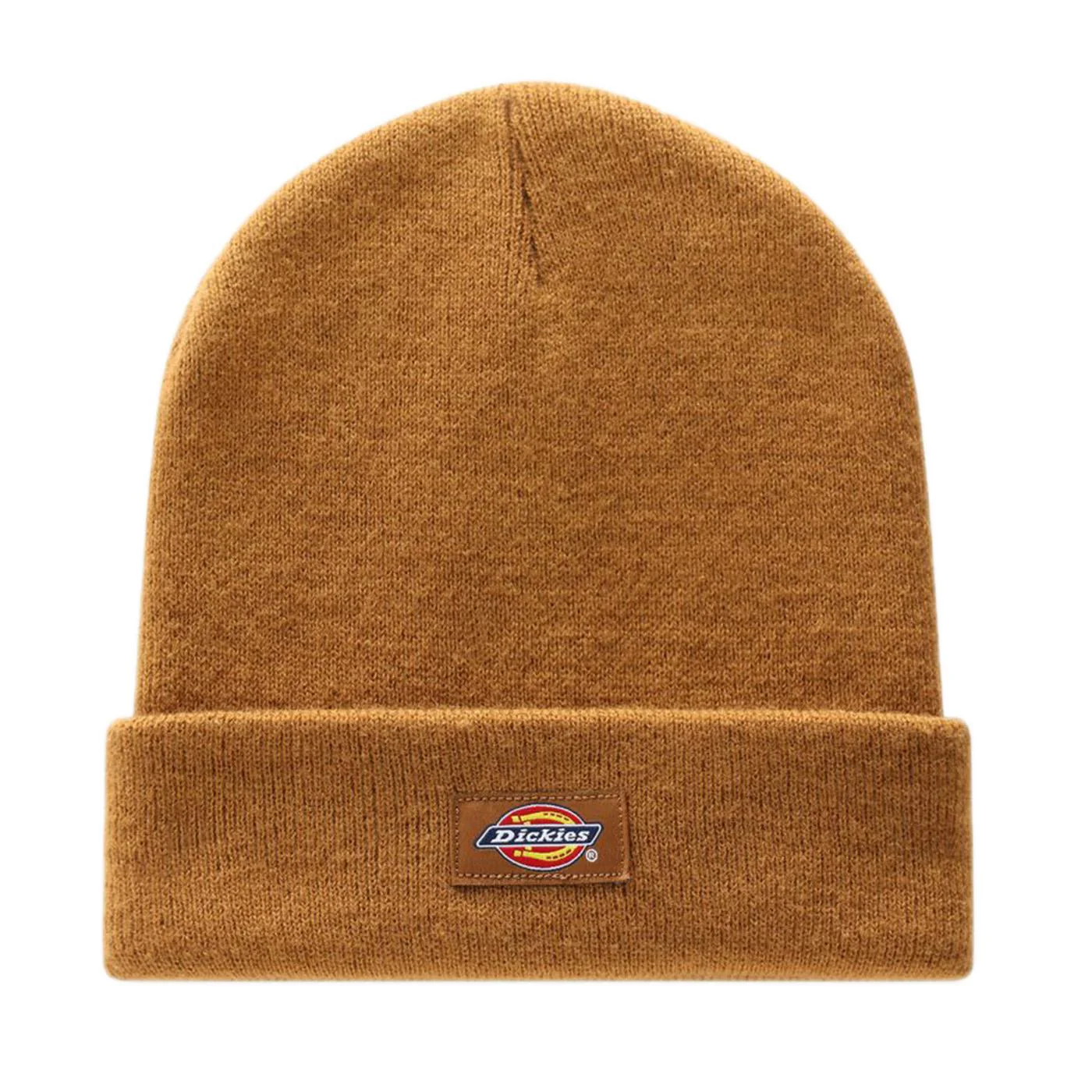 Gisland Beanie Brown Duck - Berretto Marrone con logo ACCESSORI DICKIES