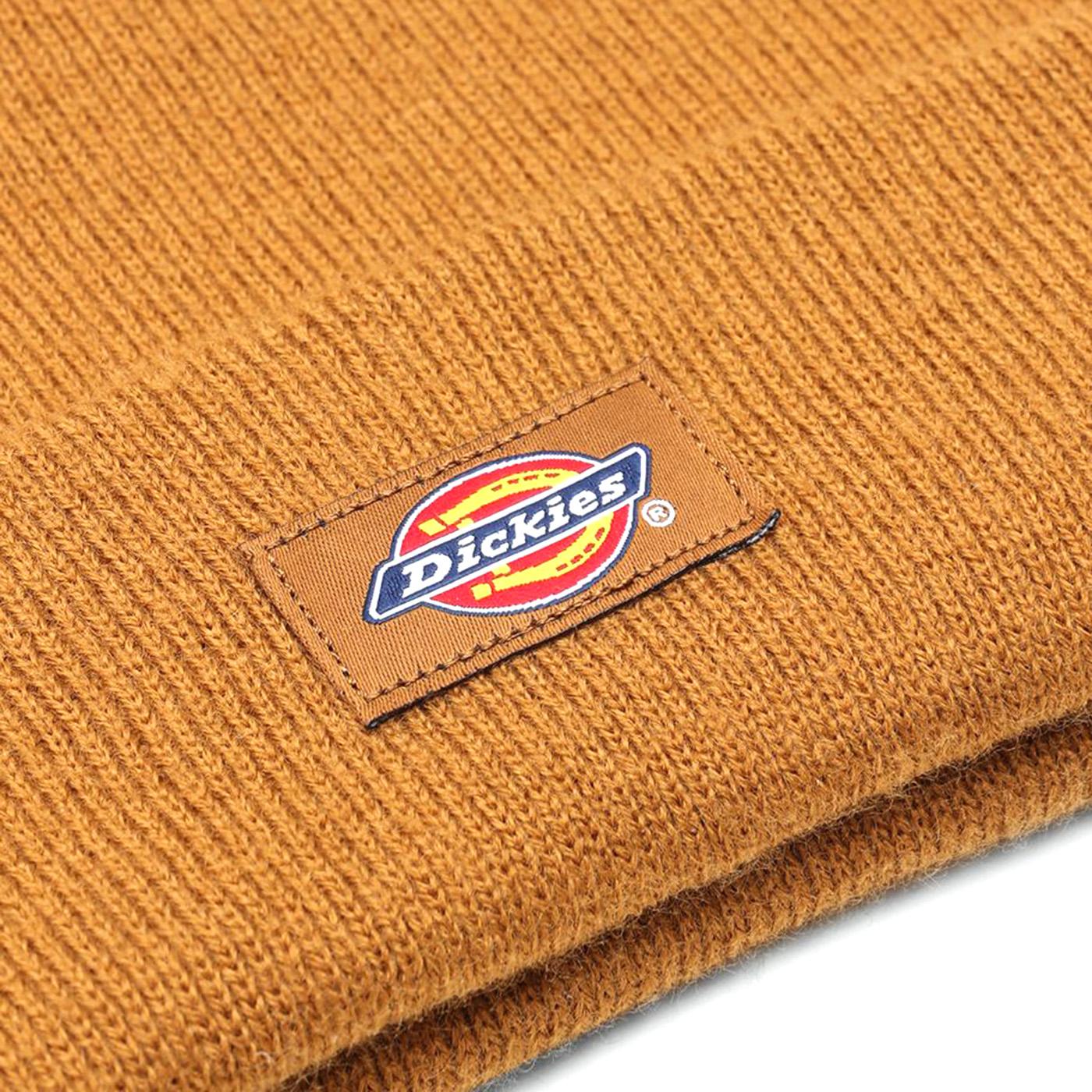 Gisland Beanie Brown Duck - Berretto Marrone con logo ACCESSORI DICKIES - Image 2