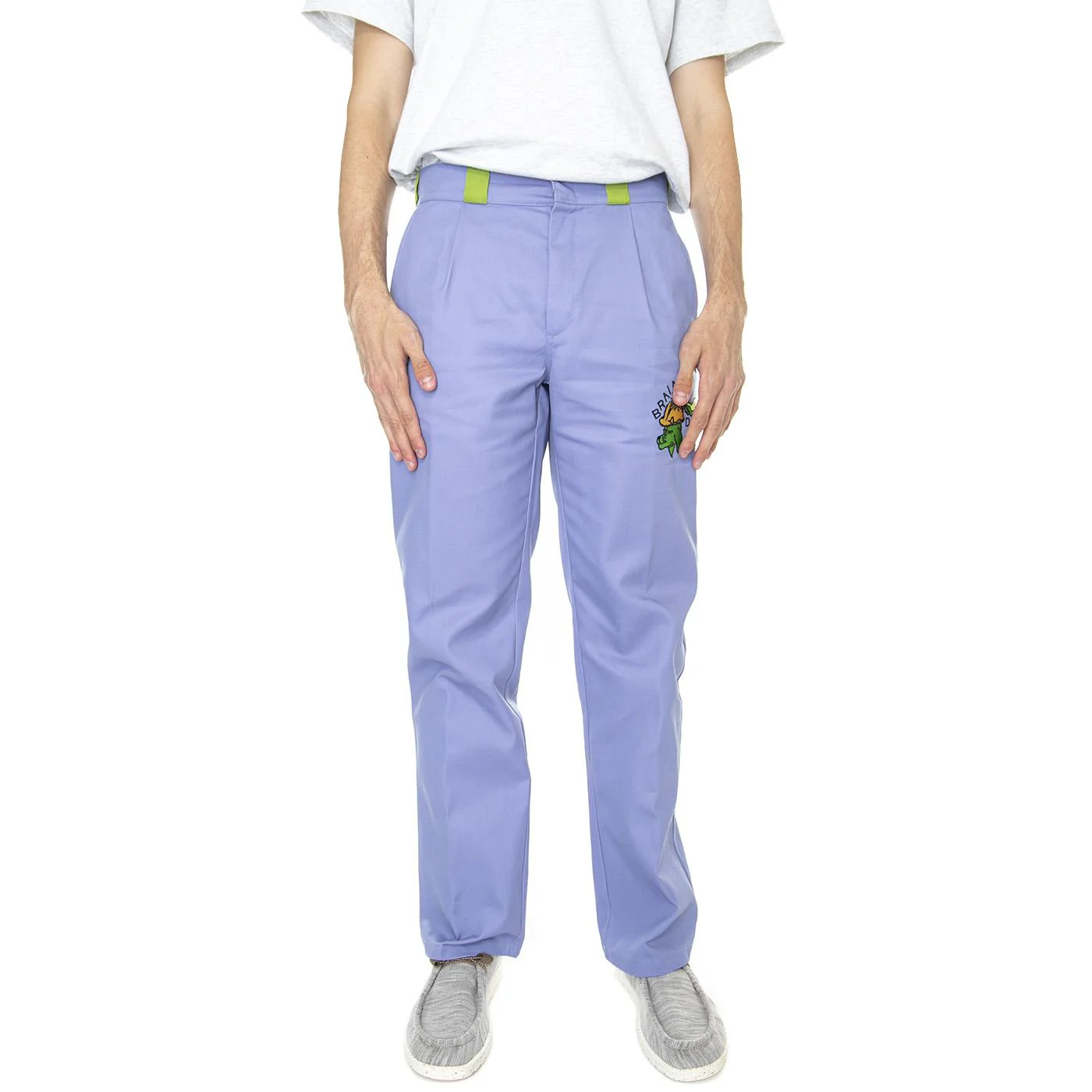 M' BD x DICKIES Workpant Lavender Violet - Pantaloni Uomo Viola Uomo DICKIES - Image 2