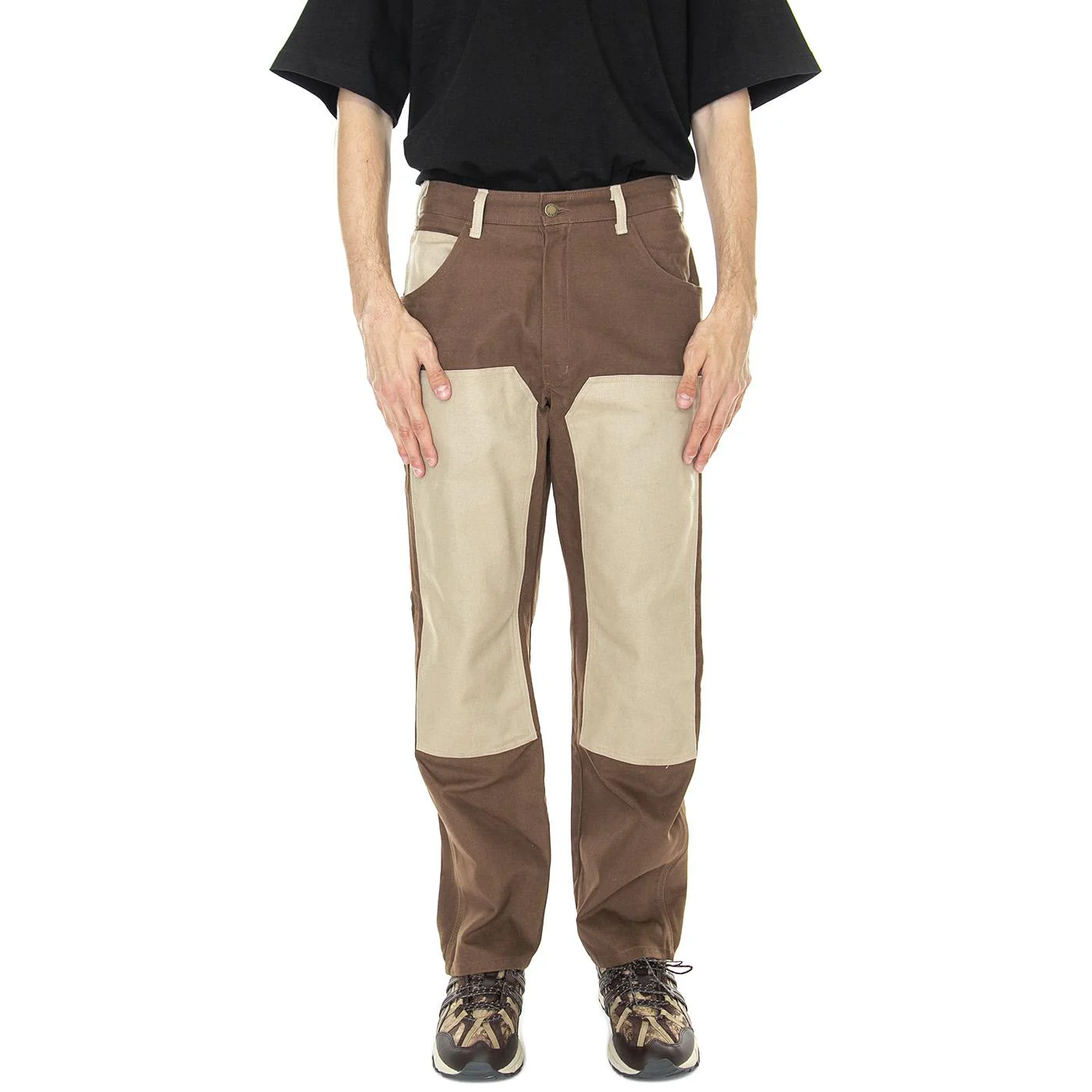 M' NYS Duck Utility Painter Pant Timber - Pantaloni Denim Jeans Uomo Marroni  Uomo DICKIES - Image 2