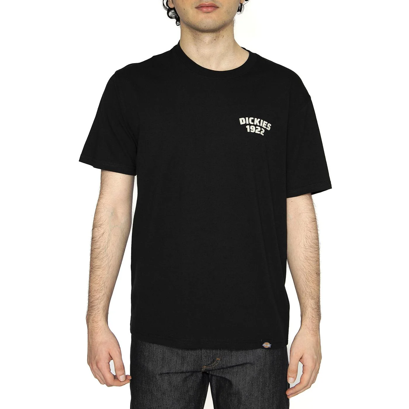 Mechanic SS Tee Black - Maglietta Girocollo Uomo Nera Uomo DICKIES - Image 2