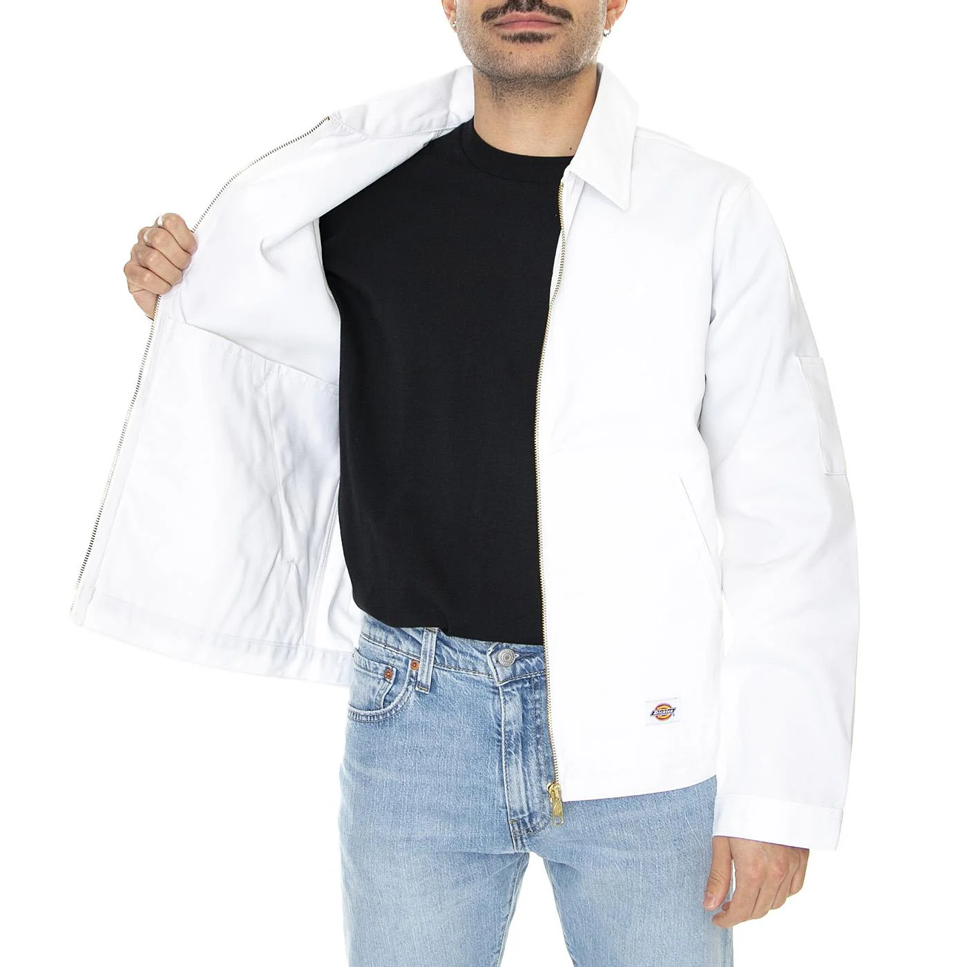 Ol x Dickies Workshop Jacket White - Giacca Estiva Uomo Bianca Uomo DICKIES - Image 4