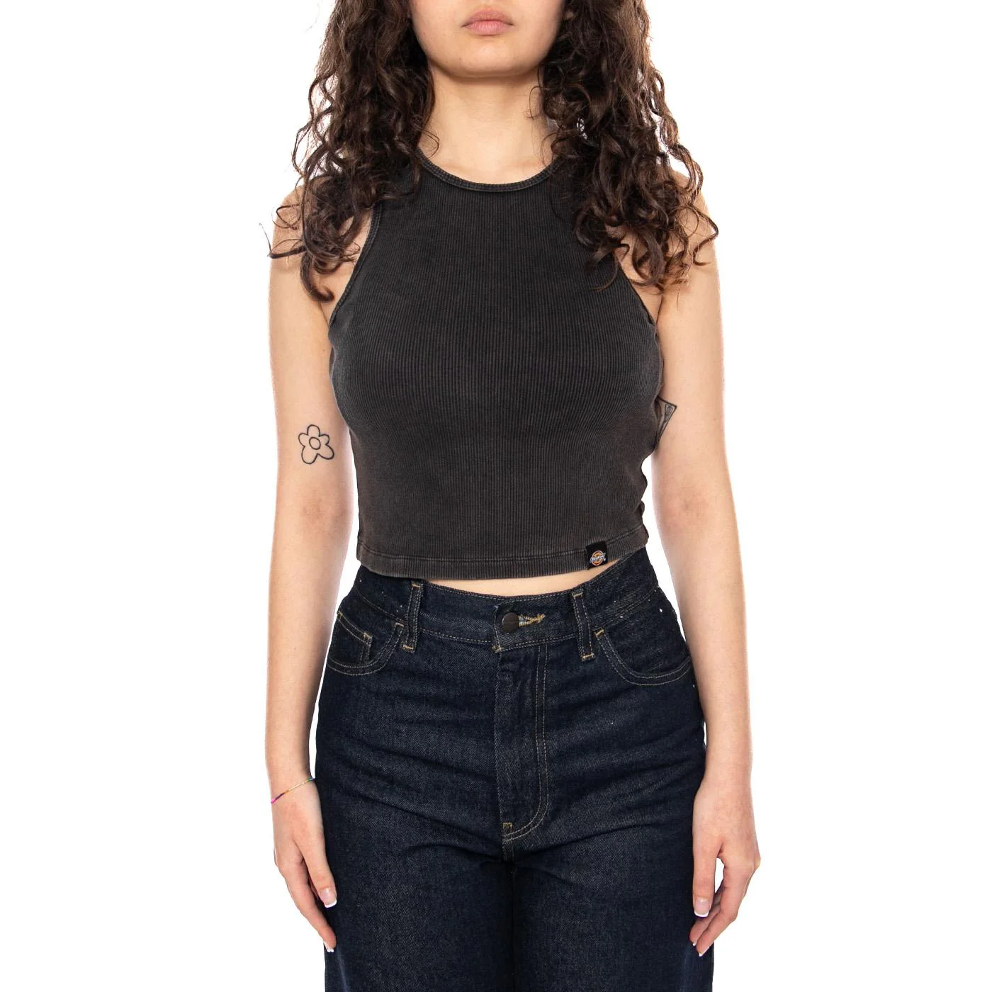 PLENTYWOOD GD VEST W - Canotta Donna Nera Donna DICKIES - Image 2