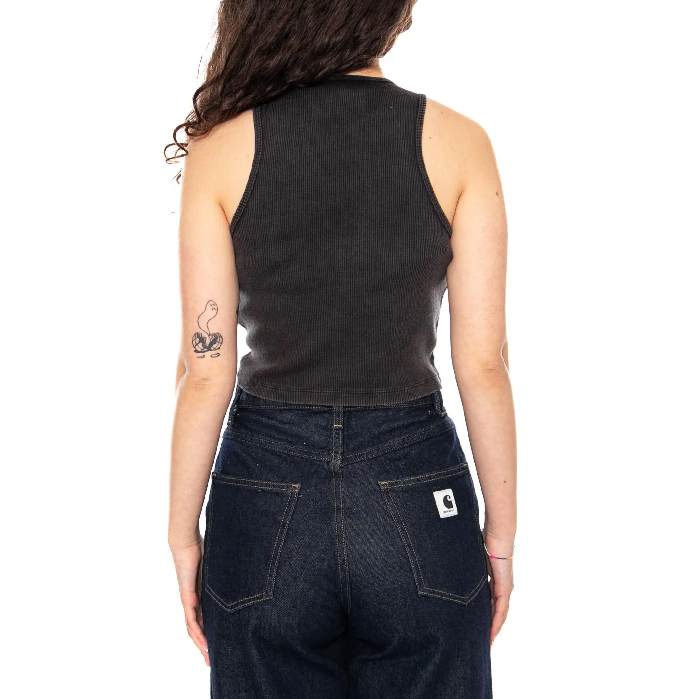 PLENTYWOOD GD VEST W - Canotta Donna Nera Donna DICKIES - Image 3
