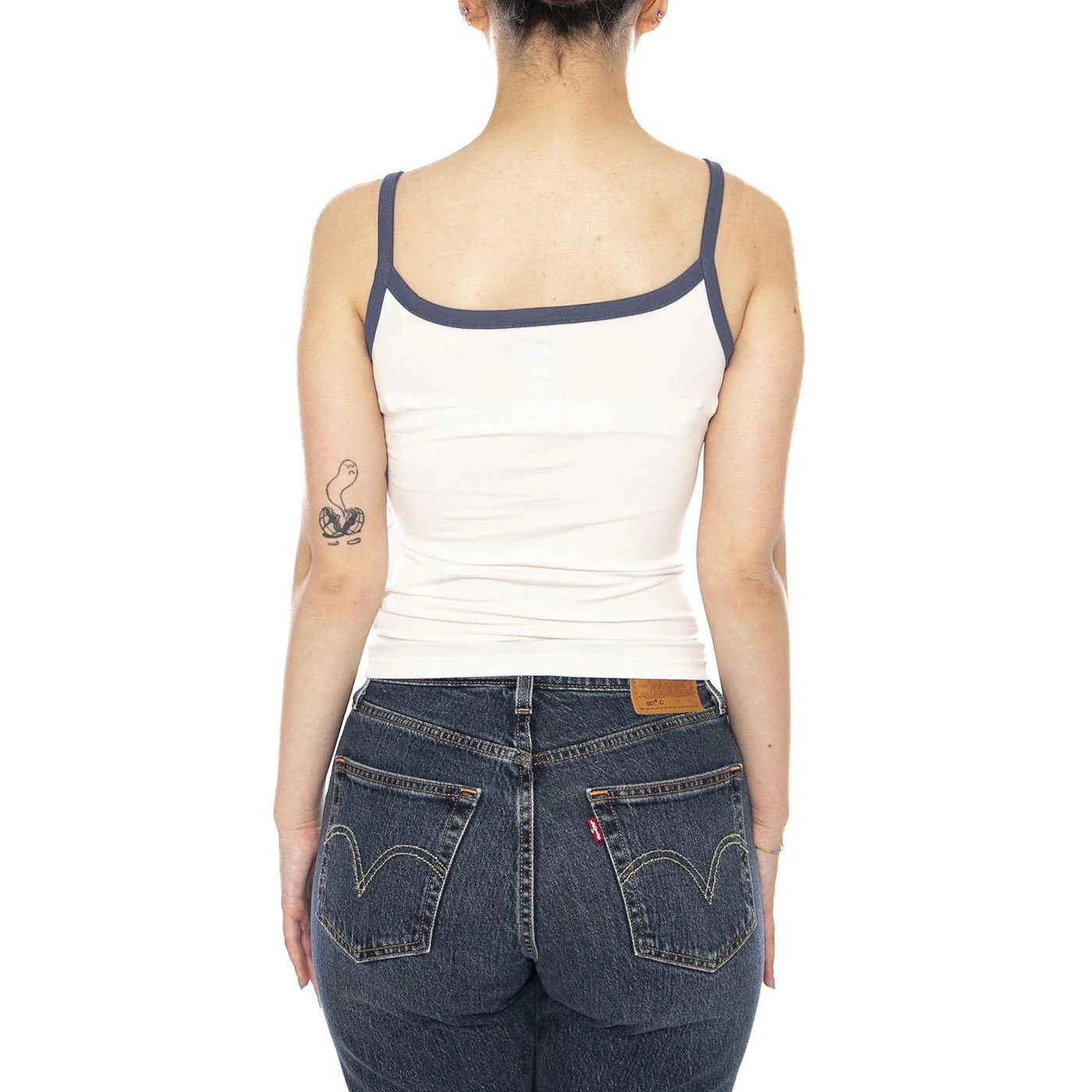 VERNAL VEST W EGRET - Canotta Donna Bianca  Donna DICKIES - Image 3
