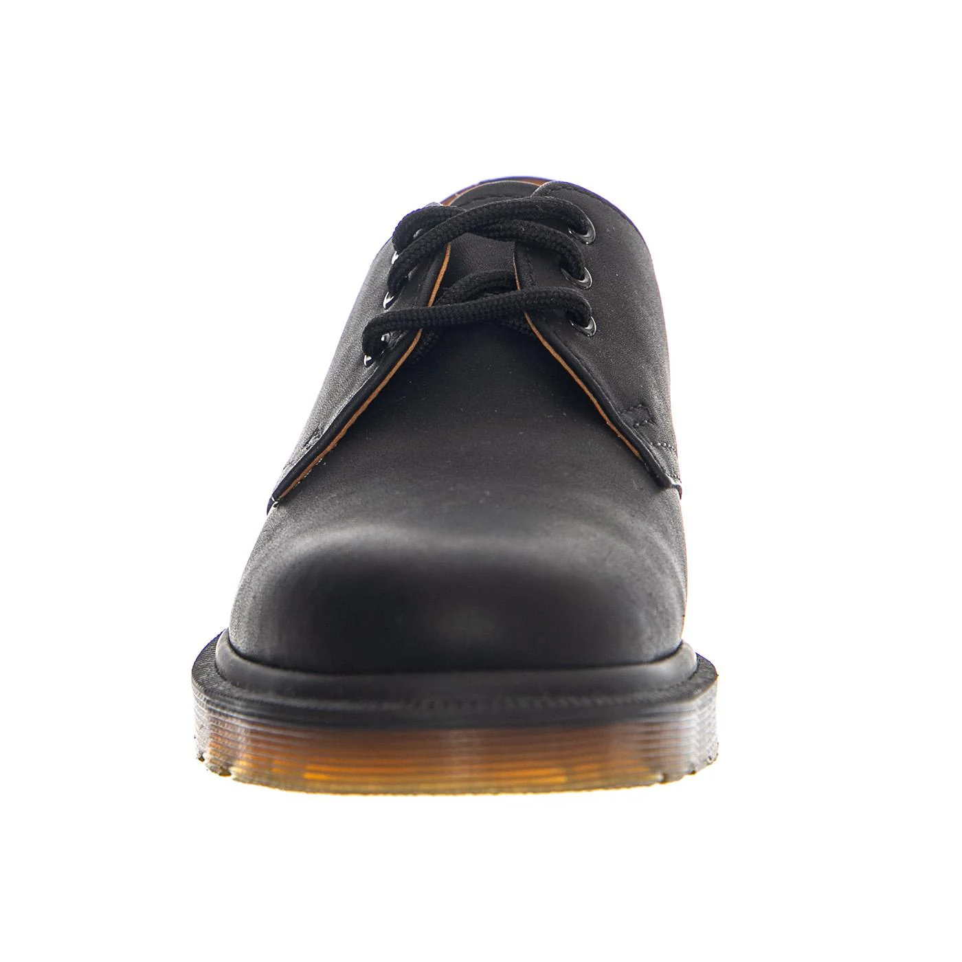 1461 Pw Lace-Up - Black Noir Greasy - Scarpe Stringate Profilo Basso Uomo / Donna Nere  Donna DR.MARTENS - Image 3