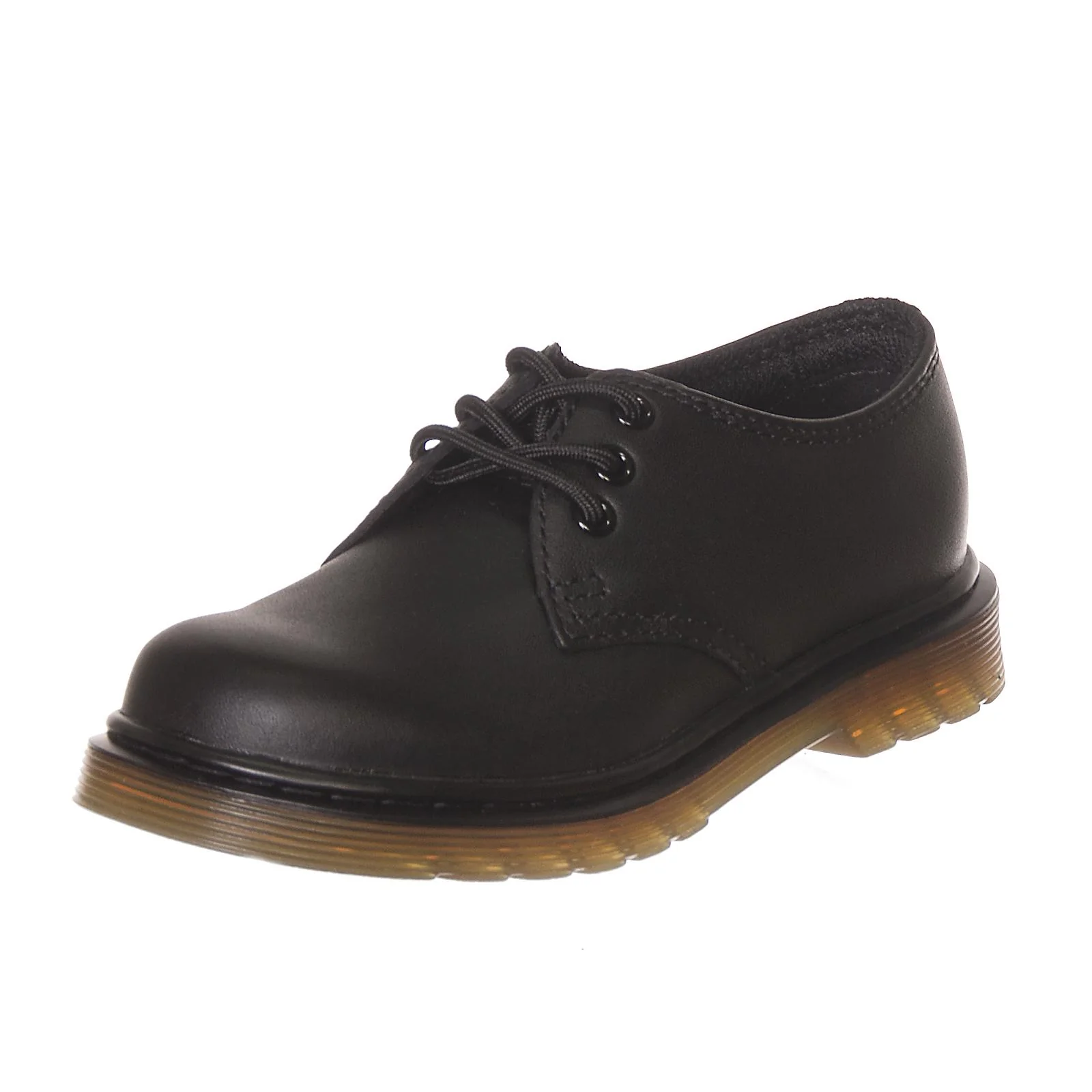 Everley Shoes - Black - Scarpe Stringate Profilo Basso Bambino Nere  Bambino DR.MARTENS