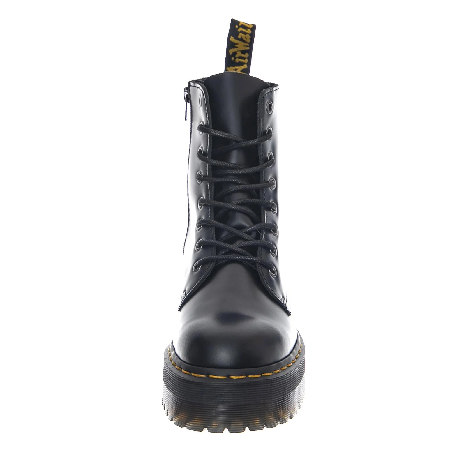 Jadon - Polished Smooth Black - Anfibi Stringati Donna Neri  Donna DR.MARTENS - Image 3