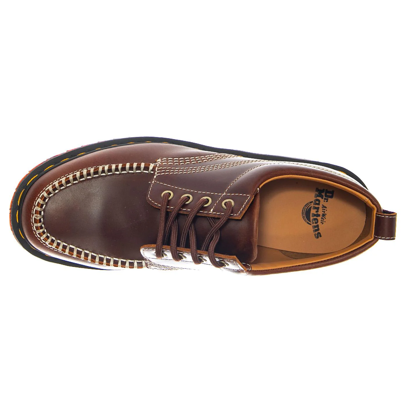 Lowell Orleans Butterscotch - Scarpe Uomo Marroni Uomo DR.MARTENS - Image 6