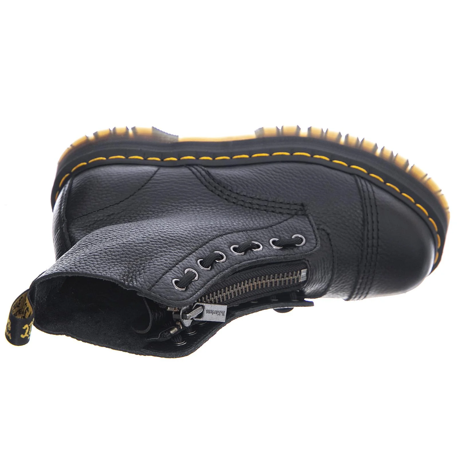 Sinclair Platform Aunt Sally Black - Stivali Stringati Donna Neri  Donna DR.MARTENS - Image 6