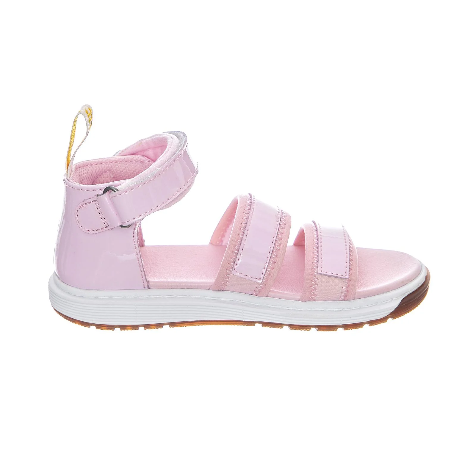 Baby Marabel Sandals - Pink Patent Lamper - Sandali Bambina / Bambino Rosa Bambino DR.MARTENS - Image 2