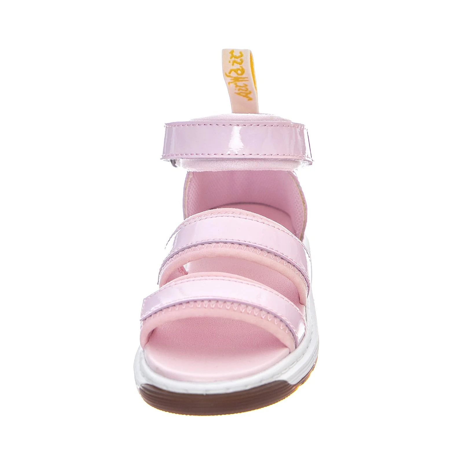 Baby Marabel Sandals - Pink Patent Lamper - Sandali Bambina / Bambino Rosa Bambino DR.MARTENS - Image 3