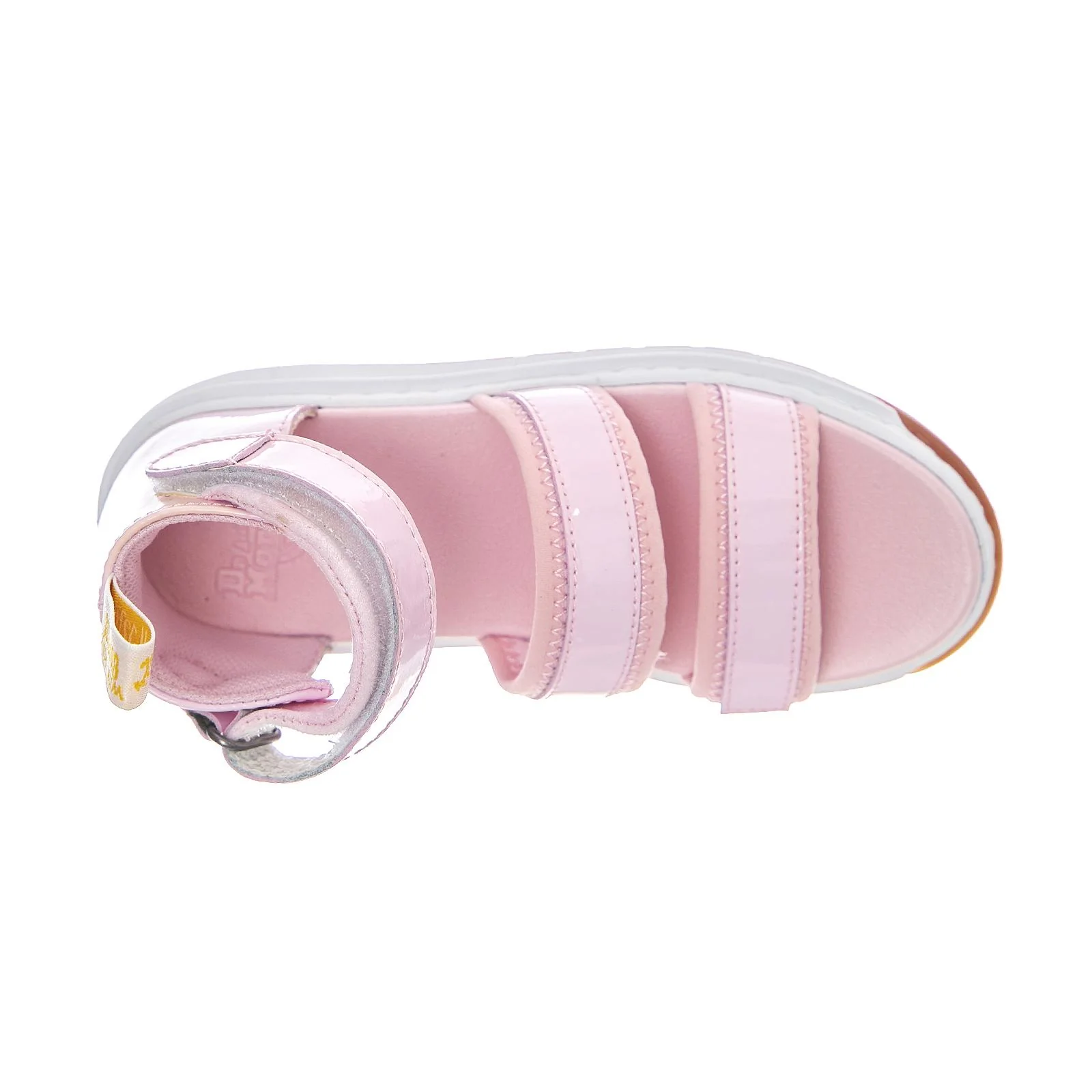 Baby Marabel Sandals - Pink Patent Lamper - Sandali Bambina / Bambino Rosa Bambino DR.MARTENS - Image 6