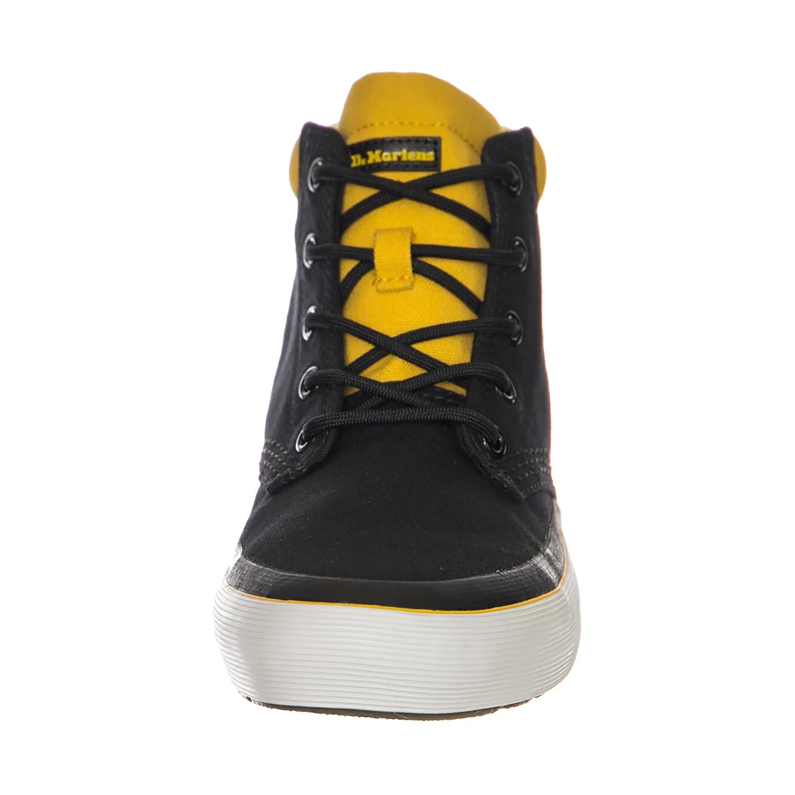 Womens Allana Black / Yellow Canvas Shoes  Donna DR.MARTENS - Image 3