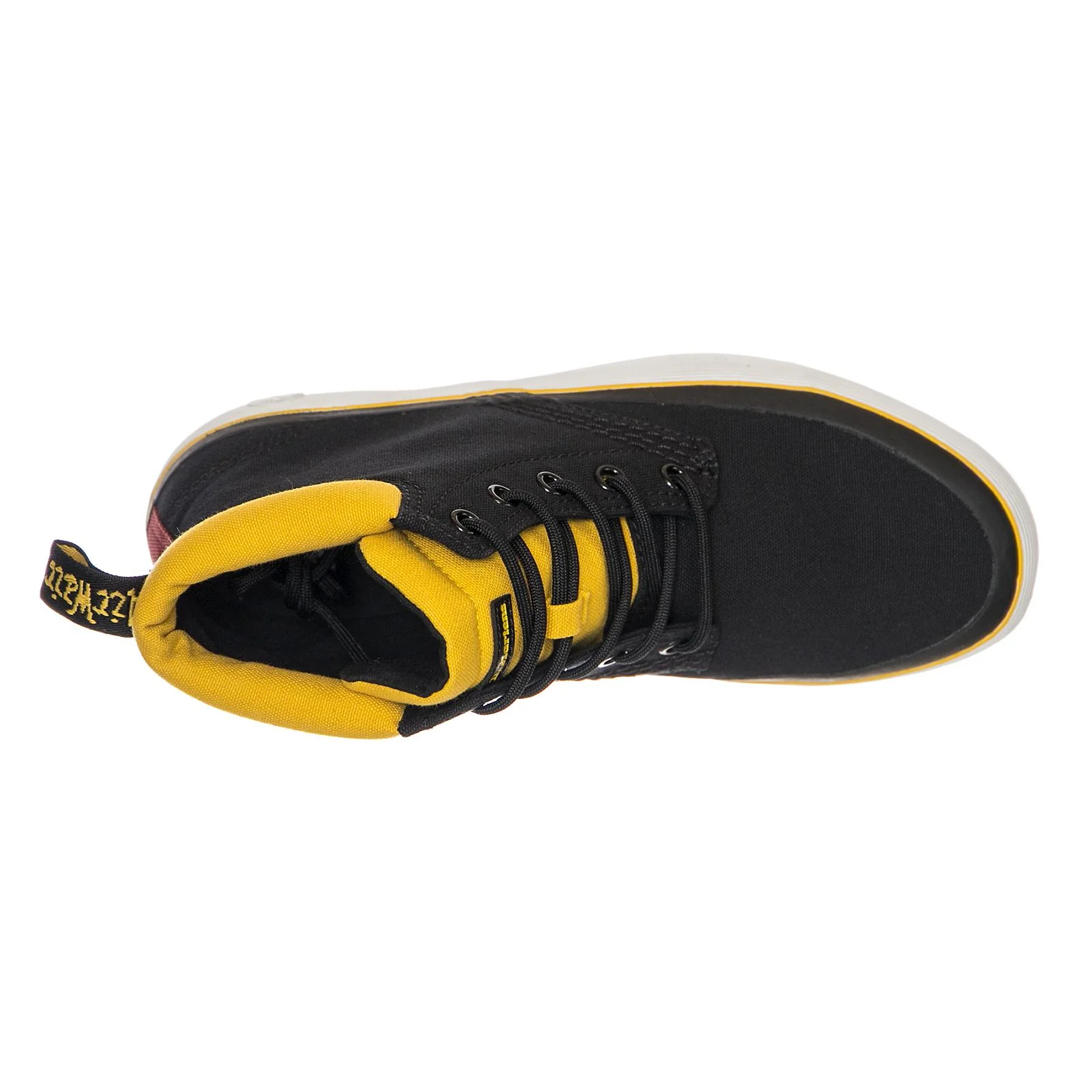 Womens Allana Black / Yellow Canvas Shoes  Donna DR.MARTENS - Image 5