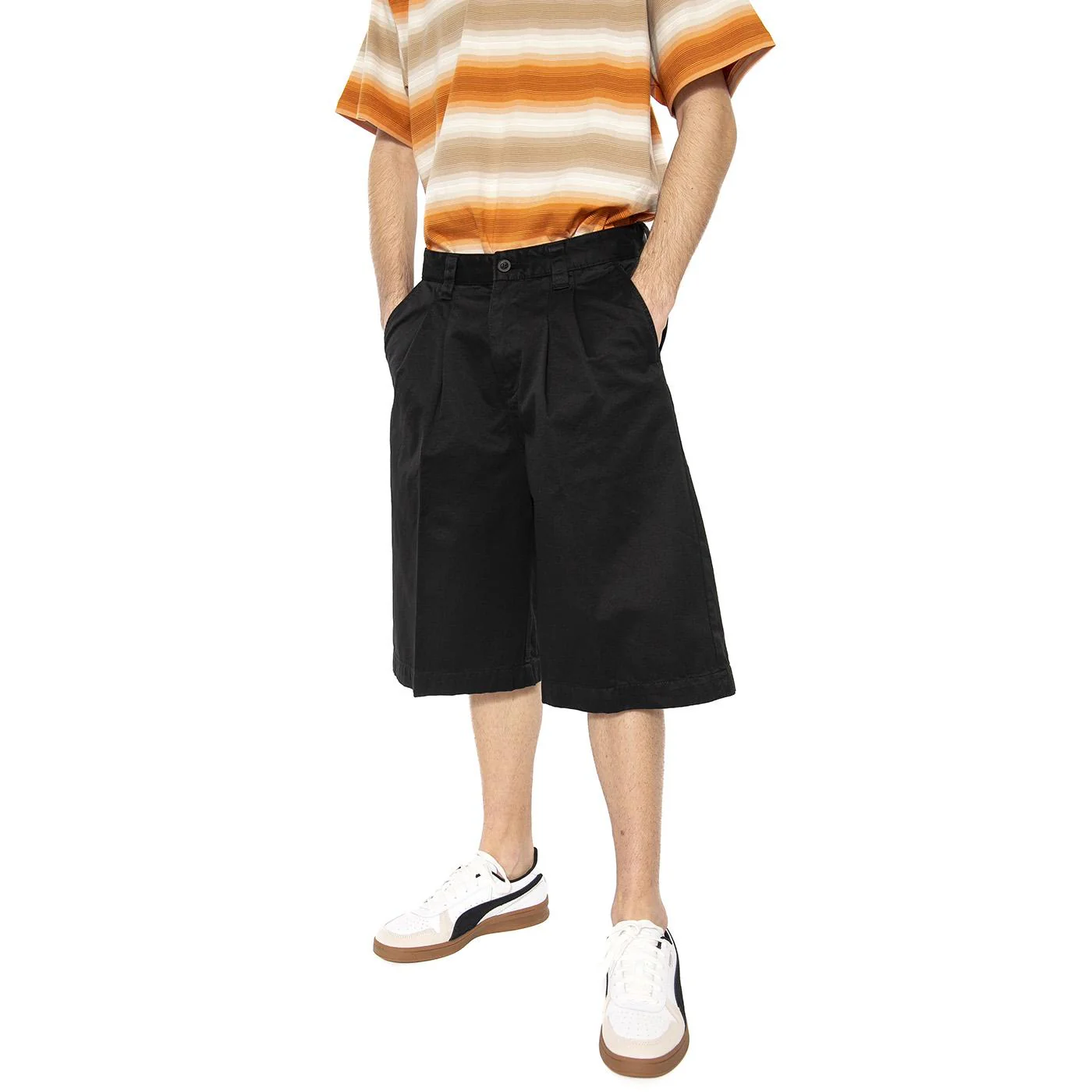 Adam Short Black - Bermuda Uomo Neri Uomo EDWIN
