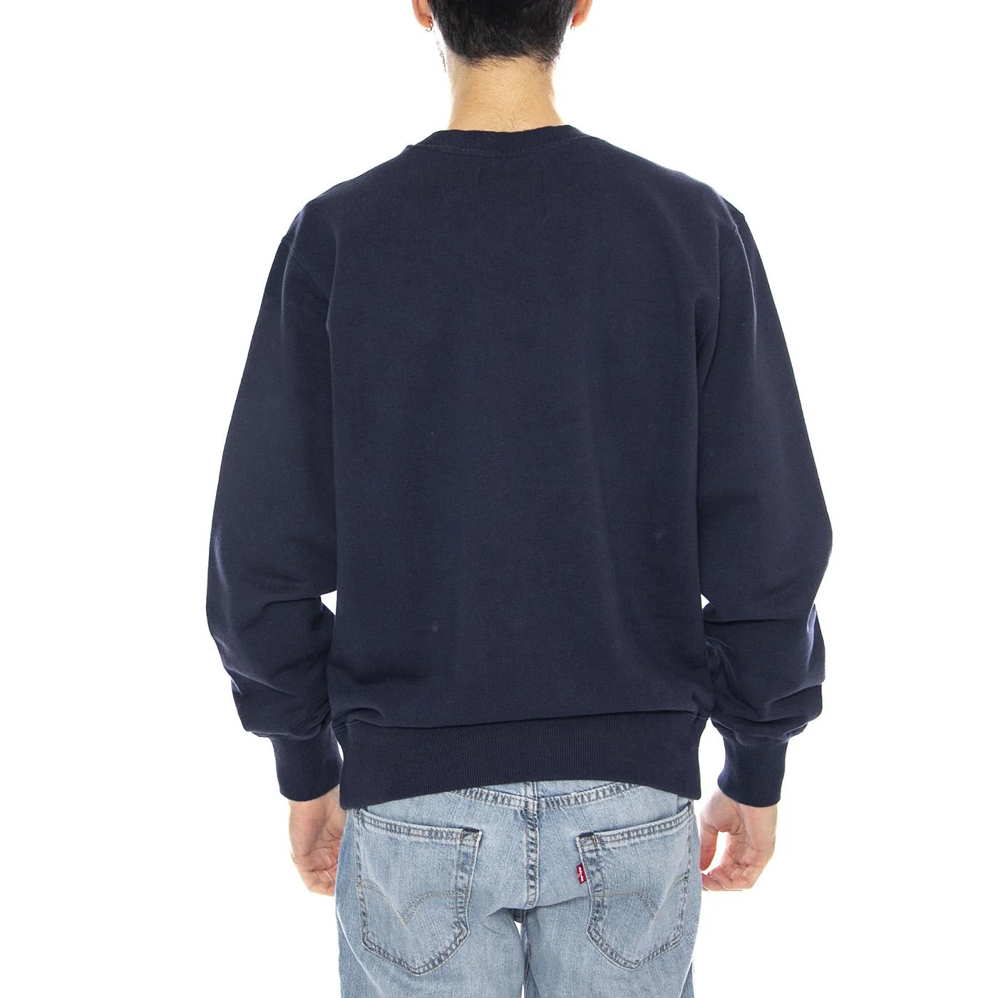 Beetle Sweat -- Felpa Uomo Girocollo Maritime Blue Uomo EDWIN - Image 3