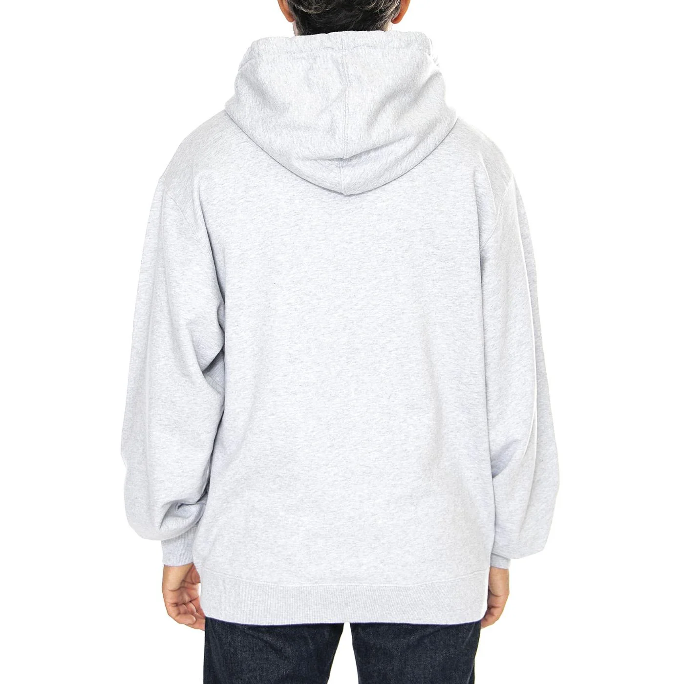 Japane Sun Hoodie Sweat Grey Marl - Felpa con Cappuccio Uomo Grigia Uomo EDWIN - Image 3
